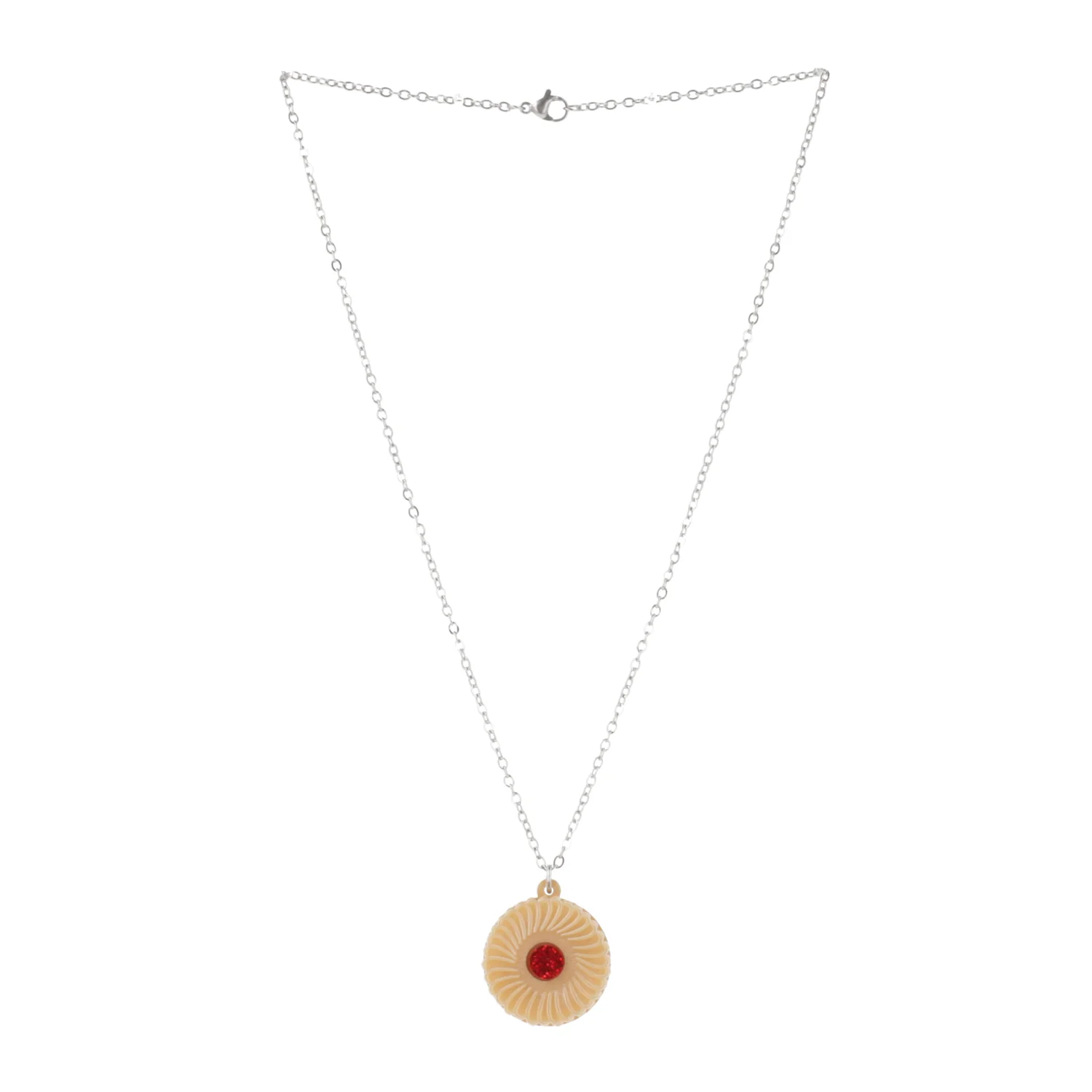 Jam & Cream Biscuit Necklace - Image 7