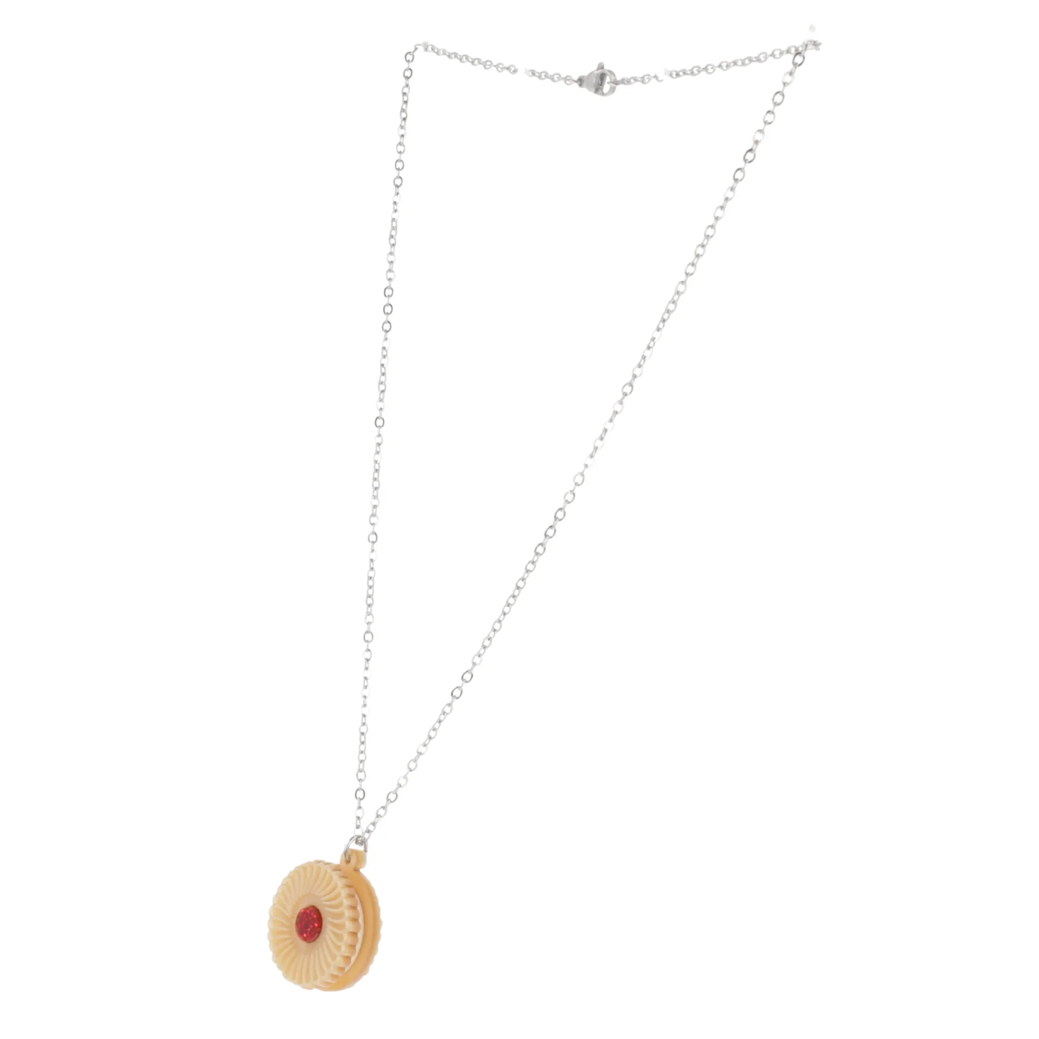 Jam & Cream Biscuit Necklace - Image 8