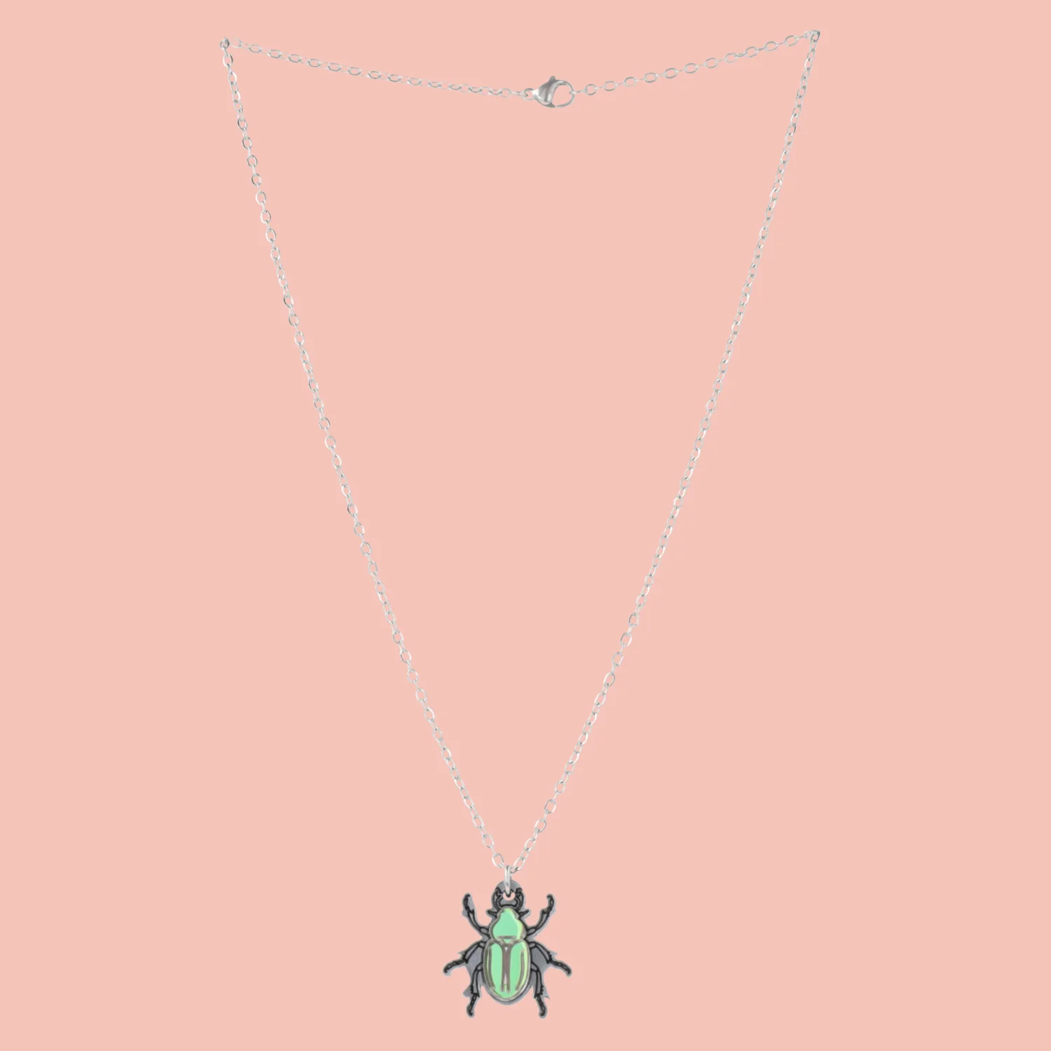 Jewel Summer Beetle Necklace - Image 3