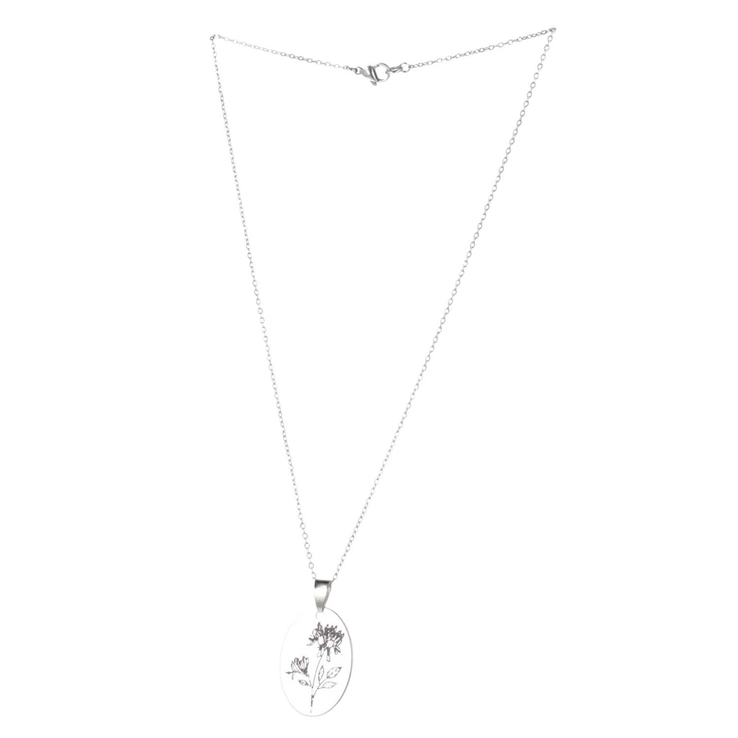 June Birth Flower Necklace - Honeysuckle - Image 5