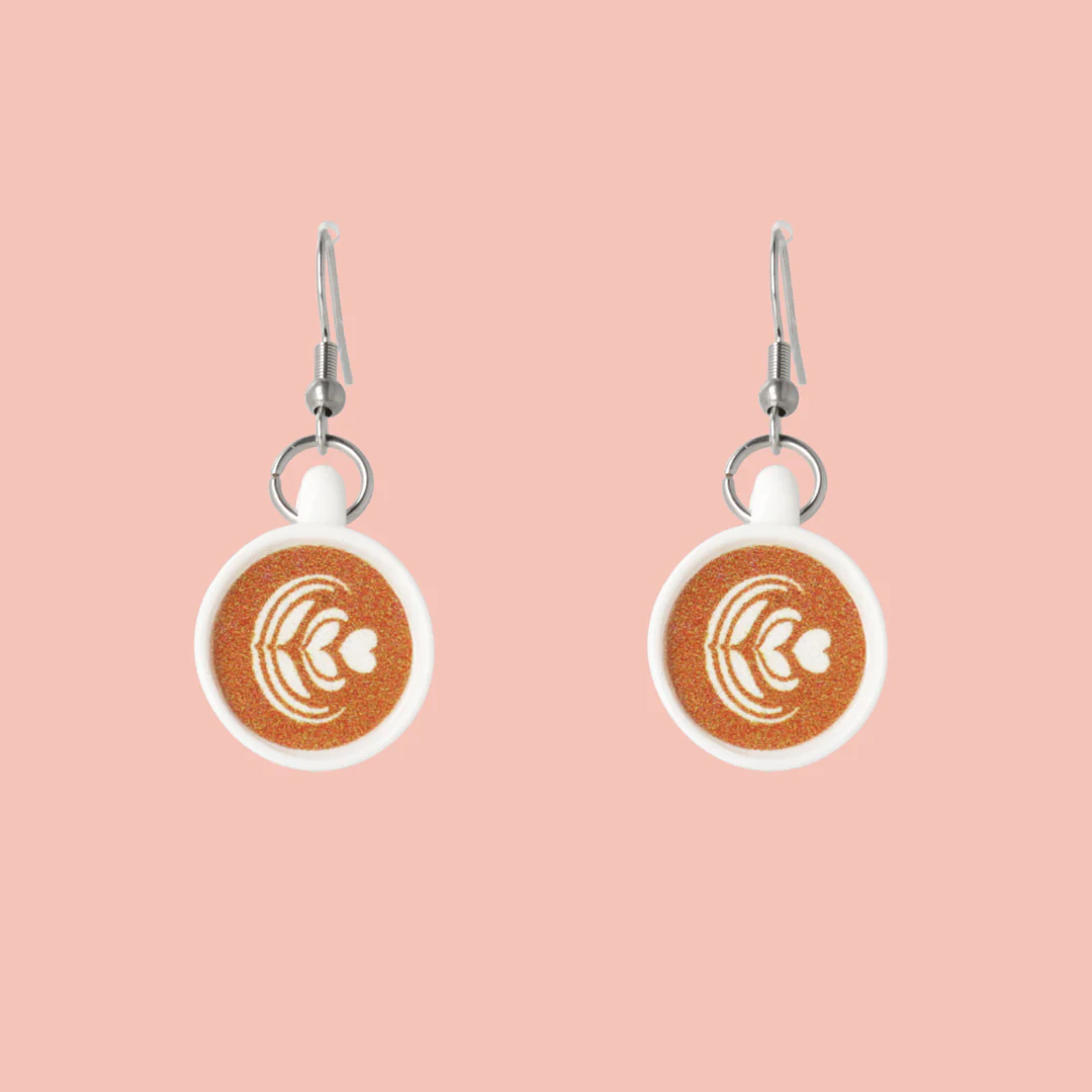 Just Brew It Coffee Earrings - Image 2