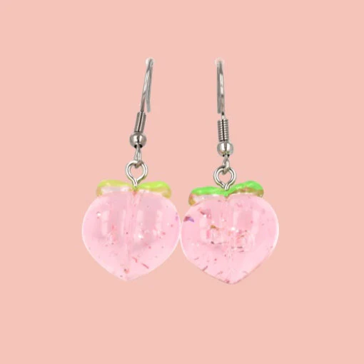 Just Peachy Earrings