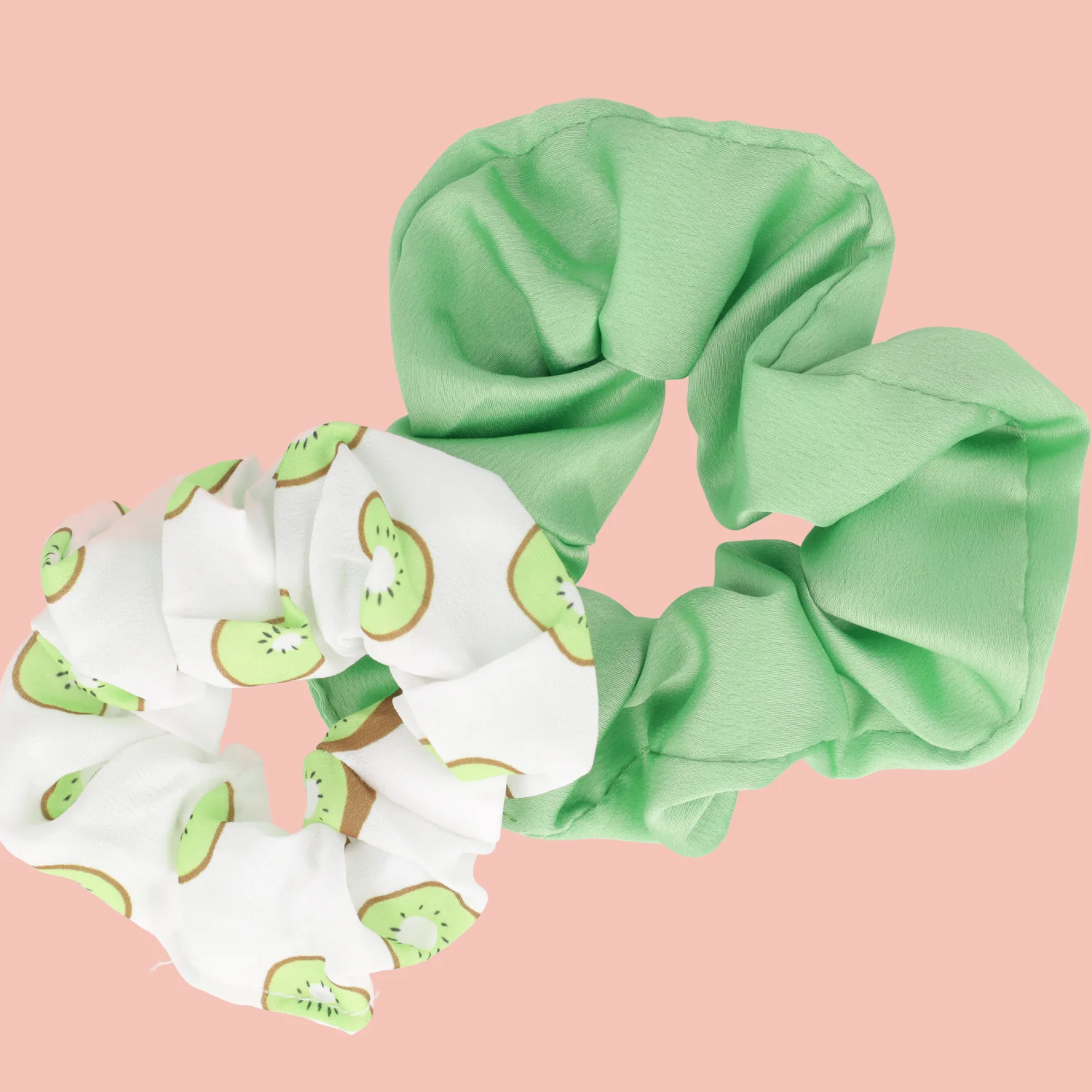 Kiwi Scrunchies - Set of 2 - Image 2
