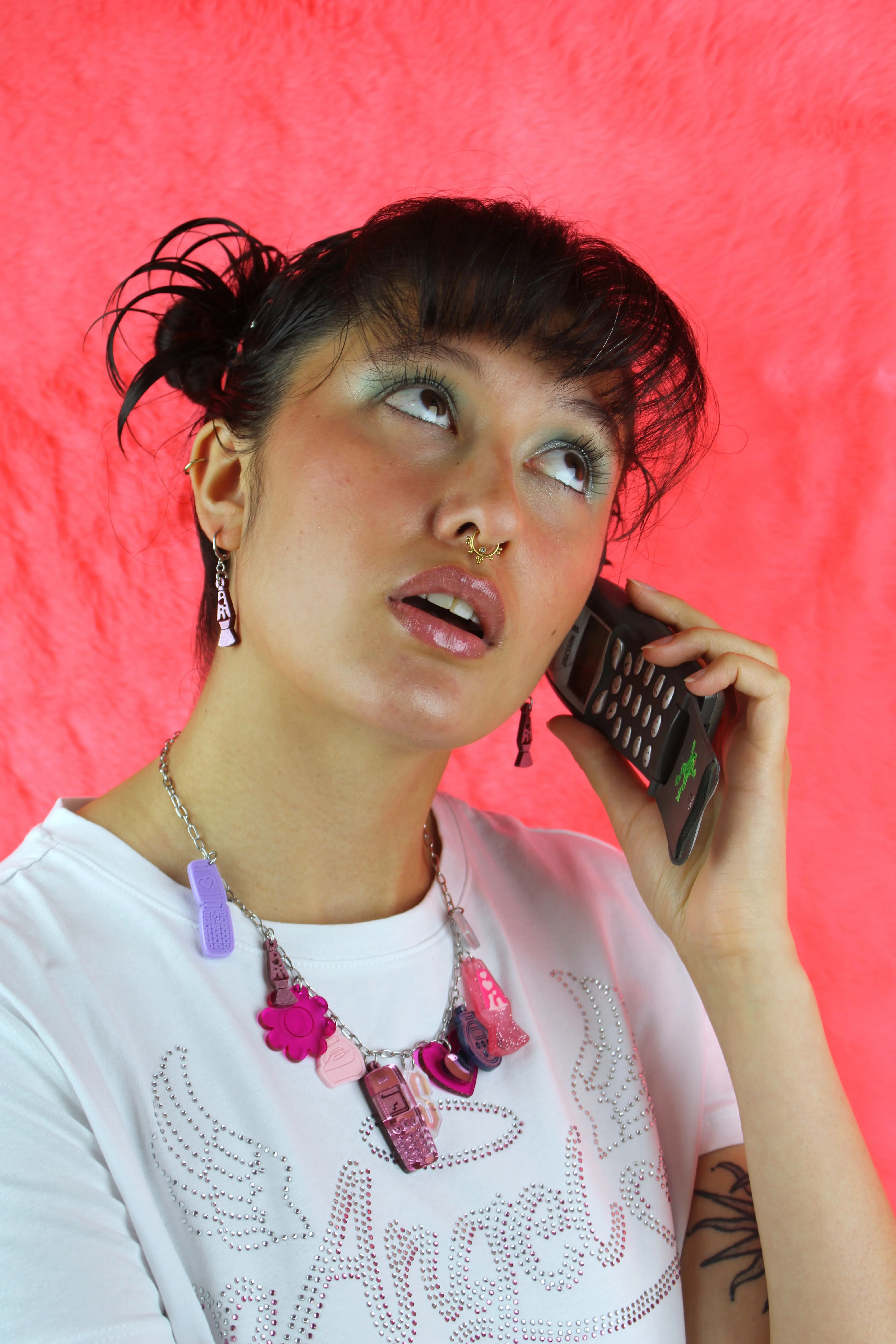 Lava Lamp Huggie Hoop Earrings - Image 4