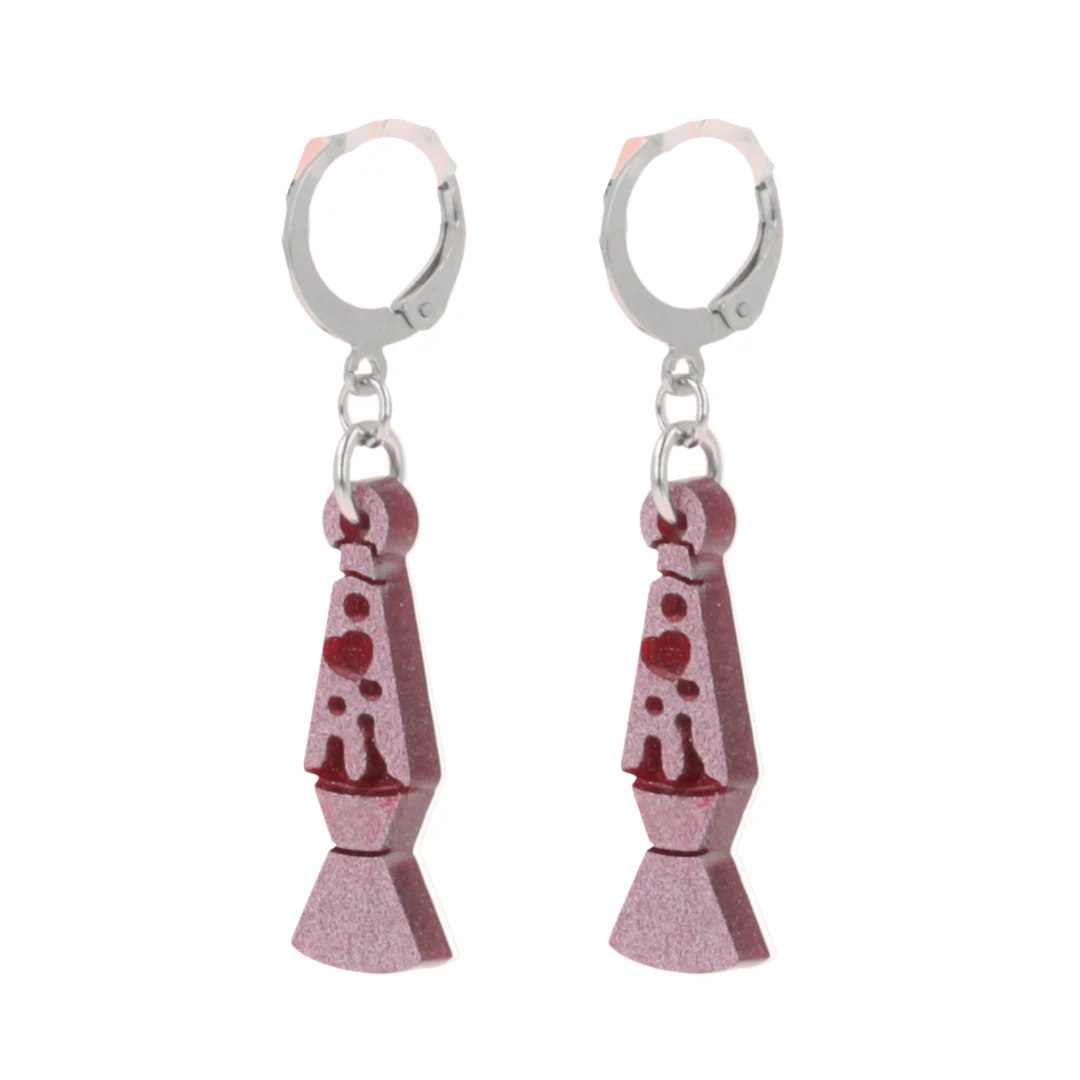 Lava Lamp Huggie Hoop Earrings - Image 7