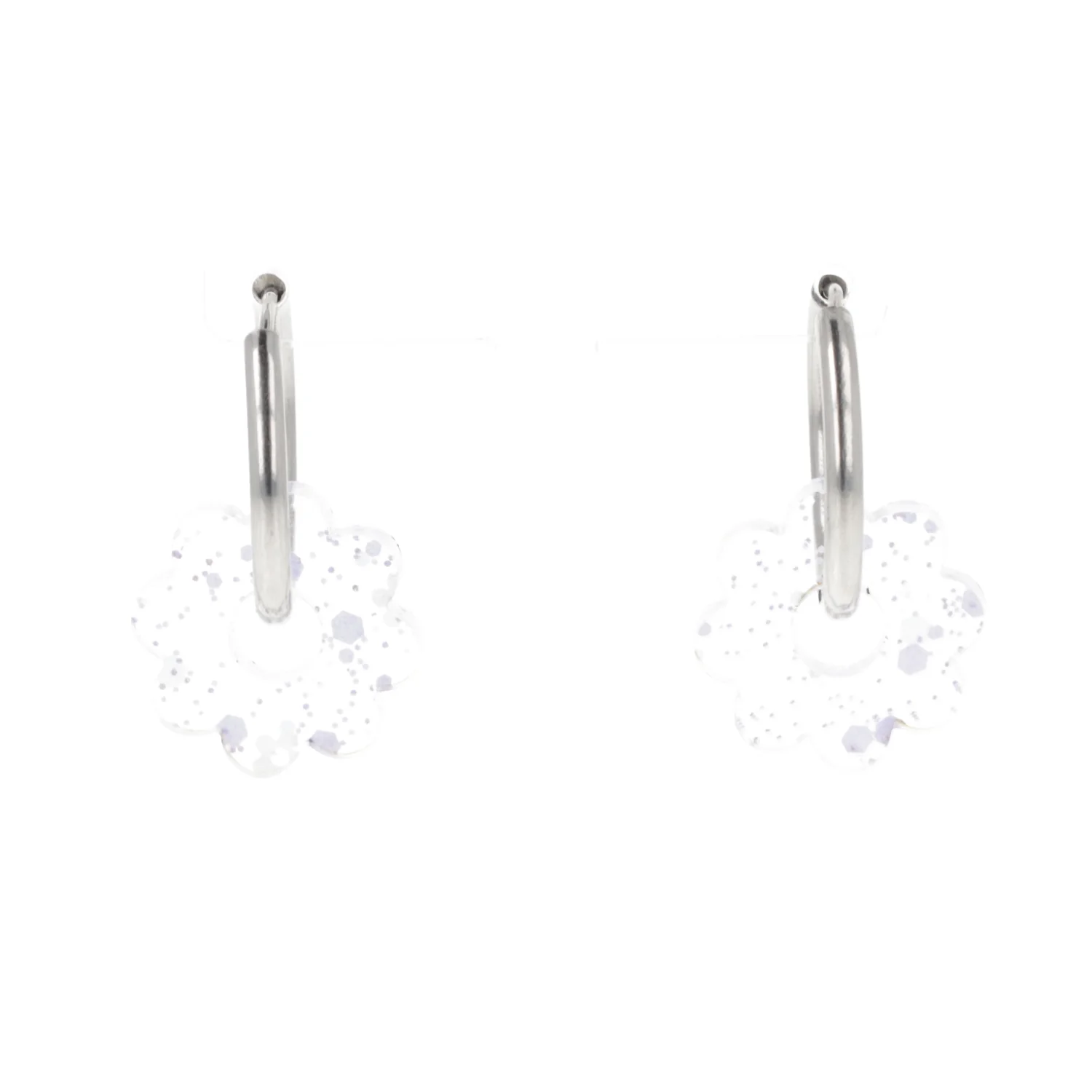 Lazy Daisy Hoop Earrings - Confetti - Image 7