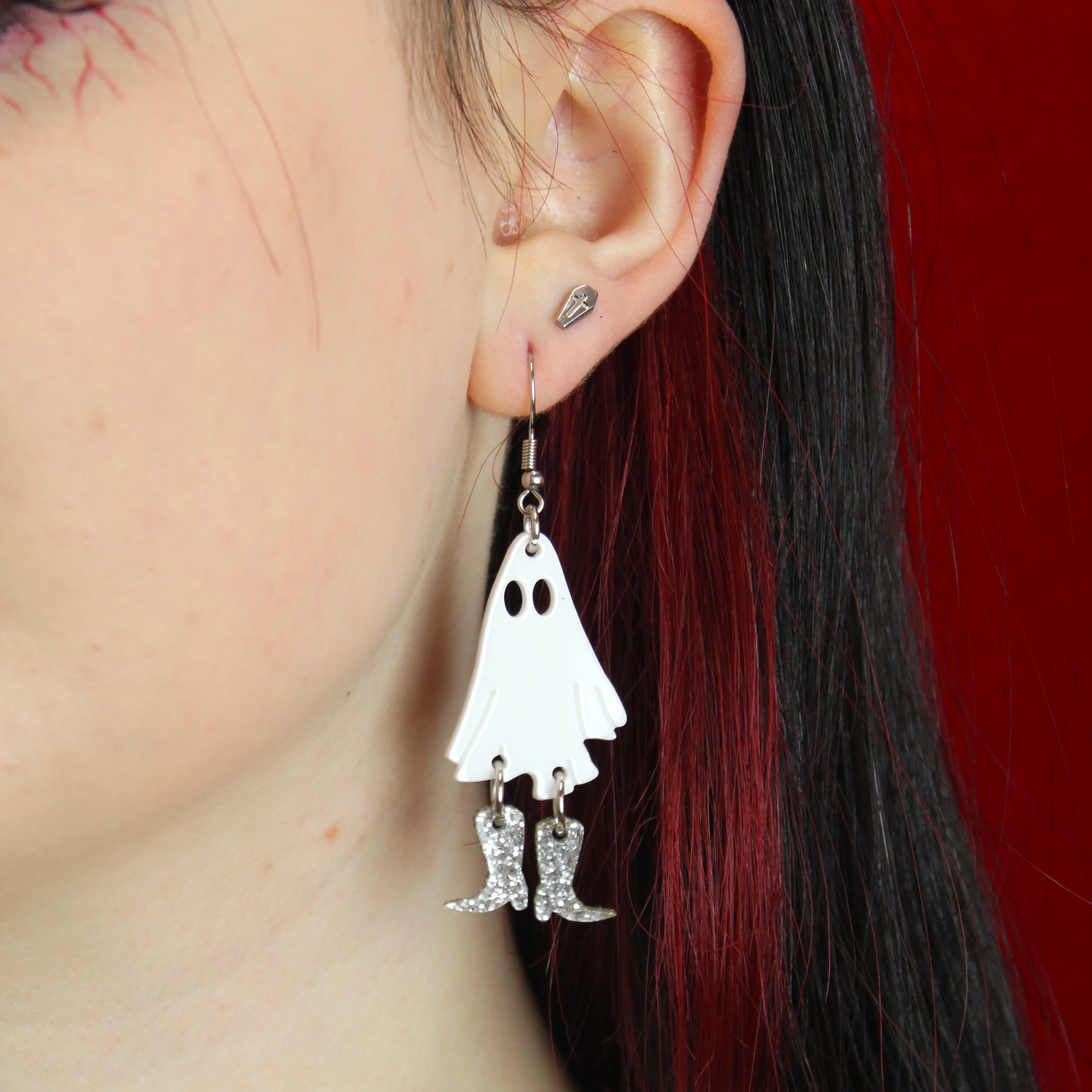 Let's Go Ghouls Earrings - Image 3