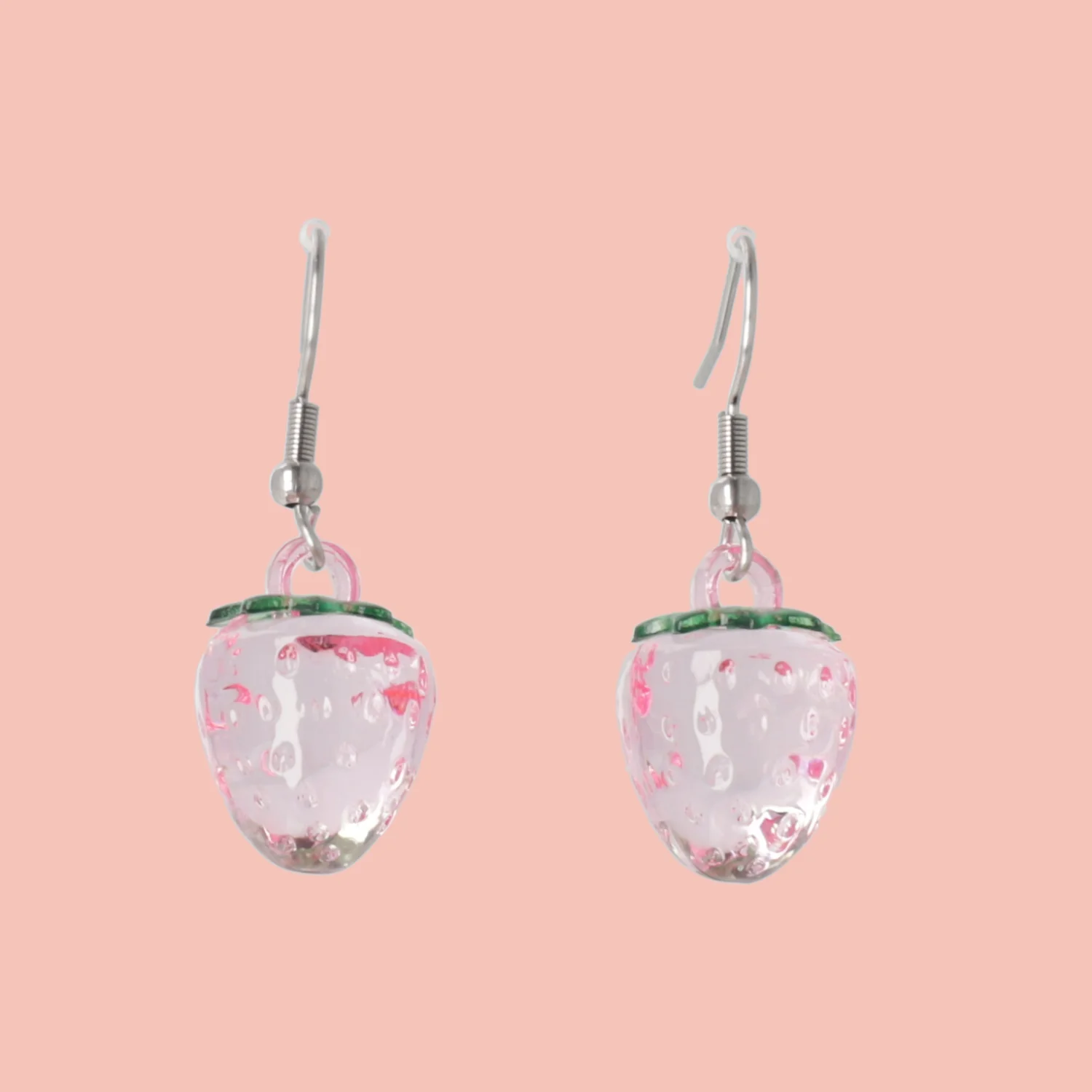 Light Pink Berry Nice Earrings