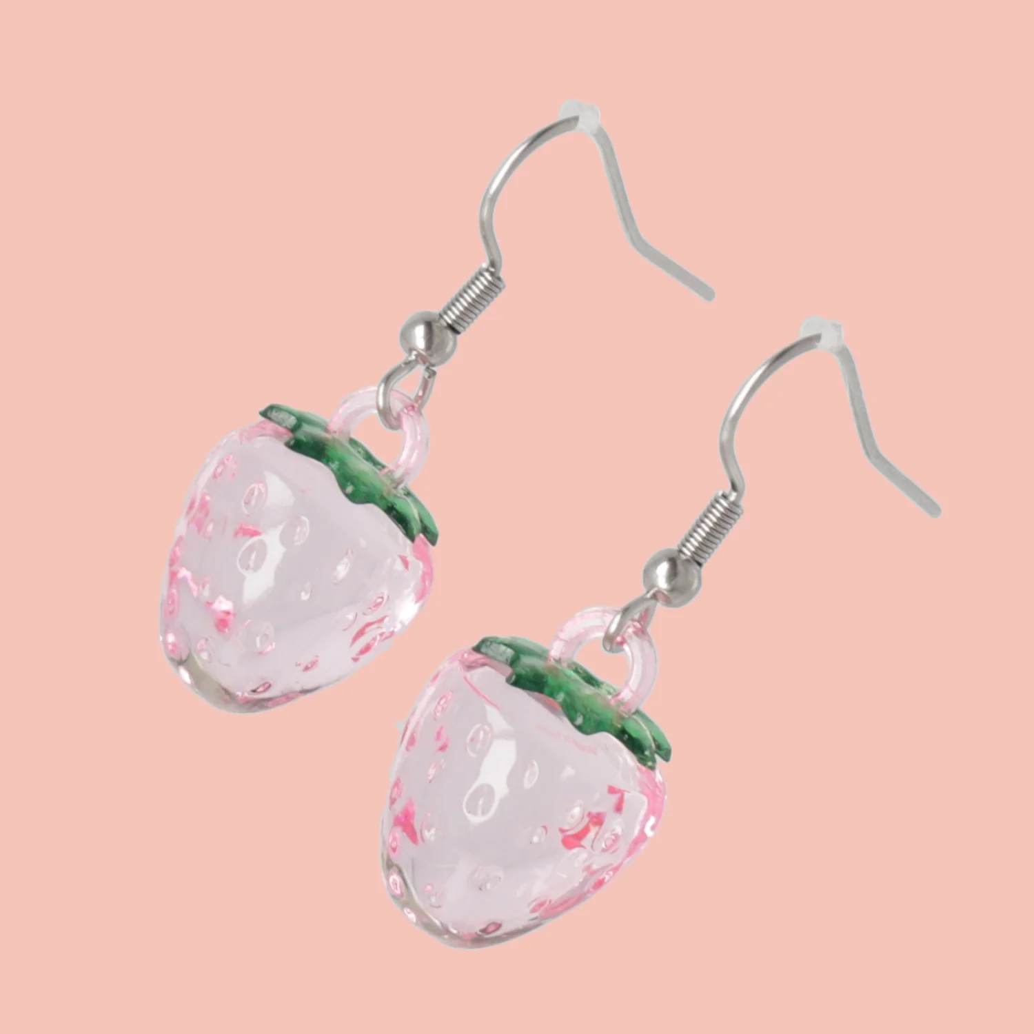 Light Pink Berry Nice Earrings - Image 3