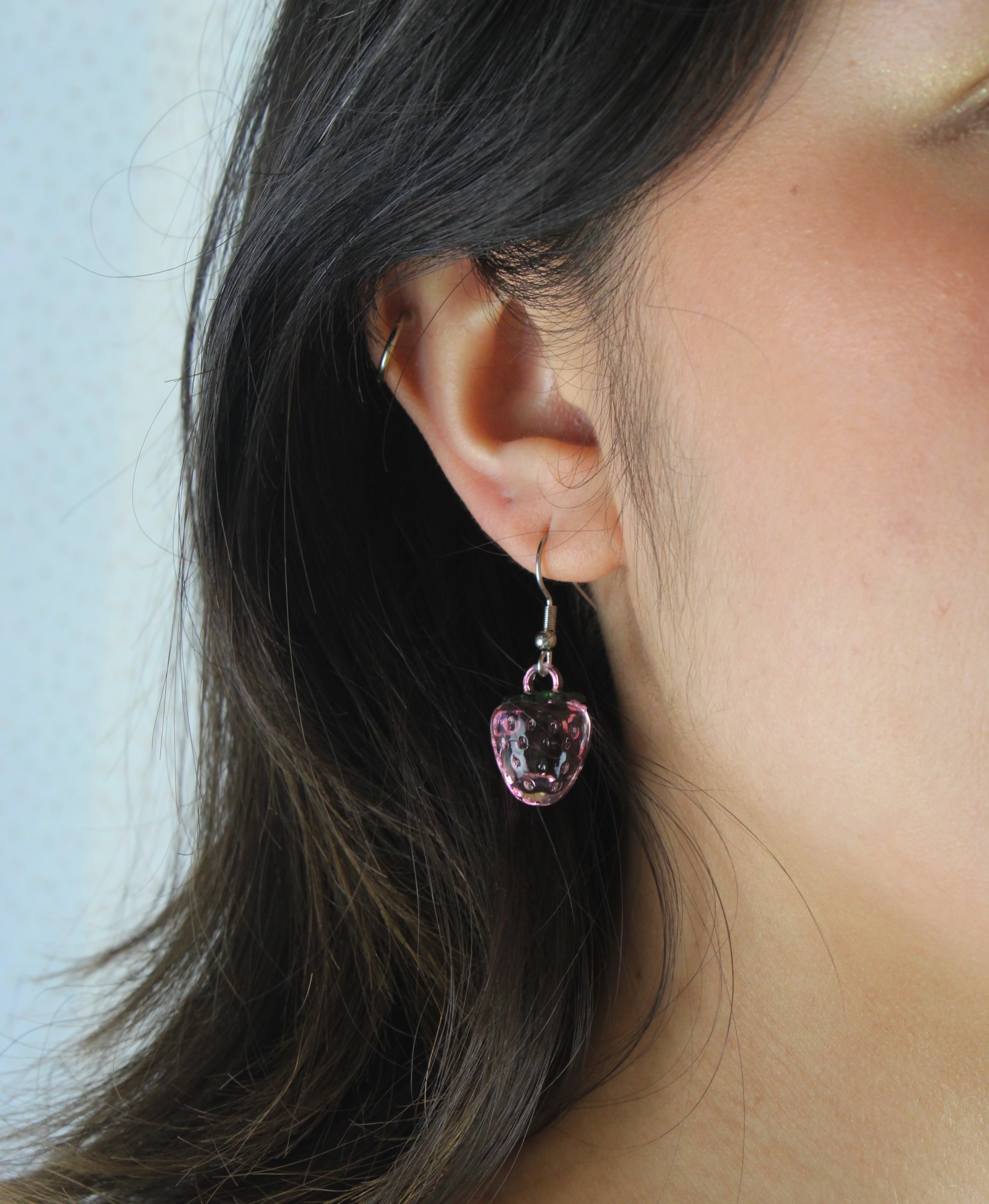 Light Pink Berry Nice Earrings - Image 4
