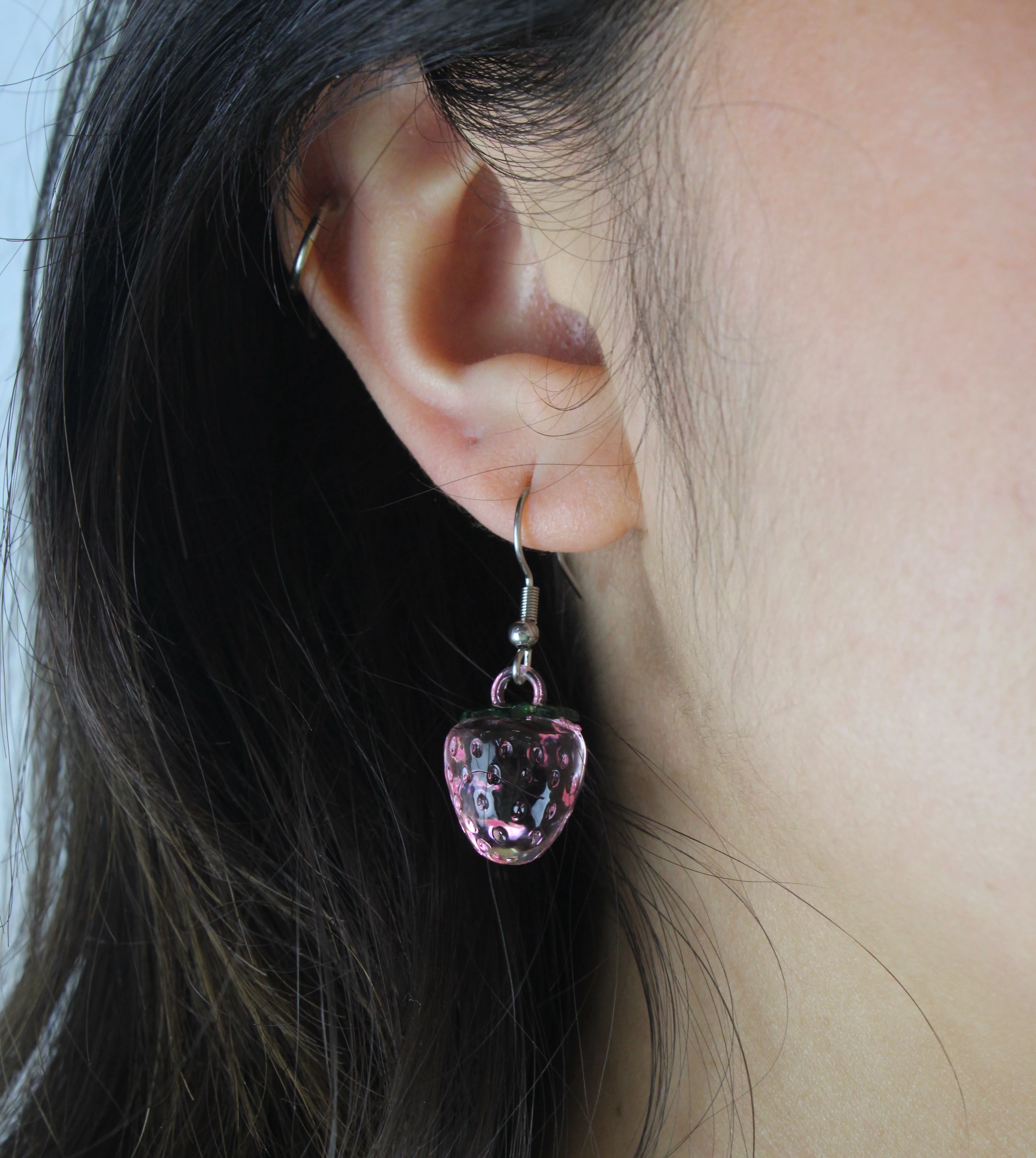 Light Pink Berry Nice Earrings - Image 6