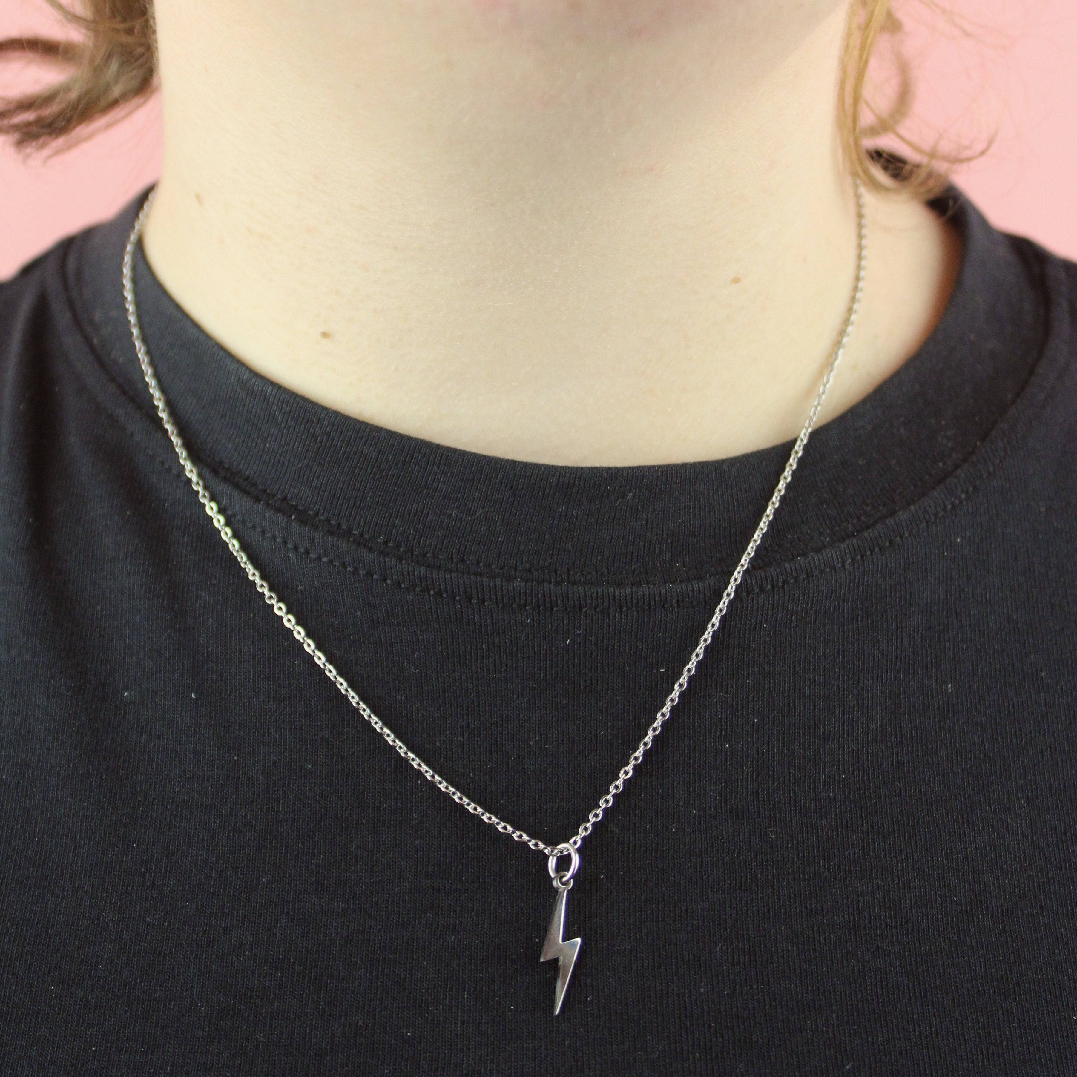 Lightning Bolt Necklace - Image 3