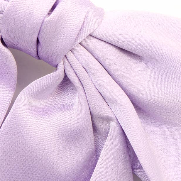 Lilac Bow Hair Clip - Image 2