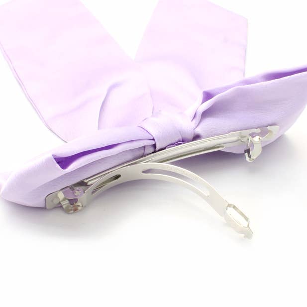 Lilac Bow Hair Clip - Image 3