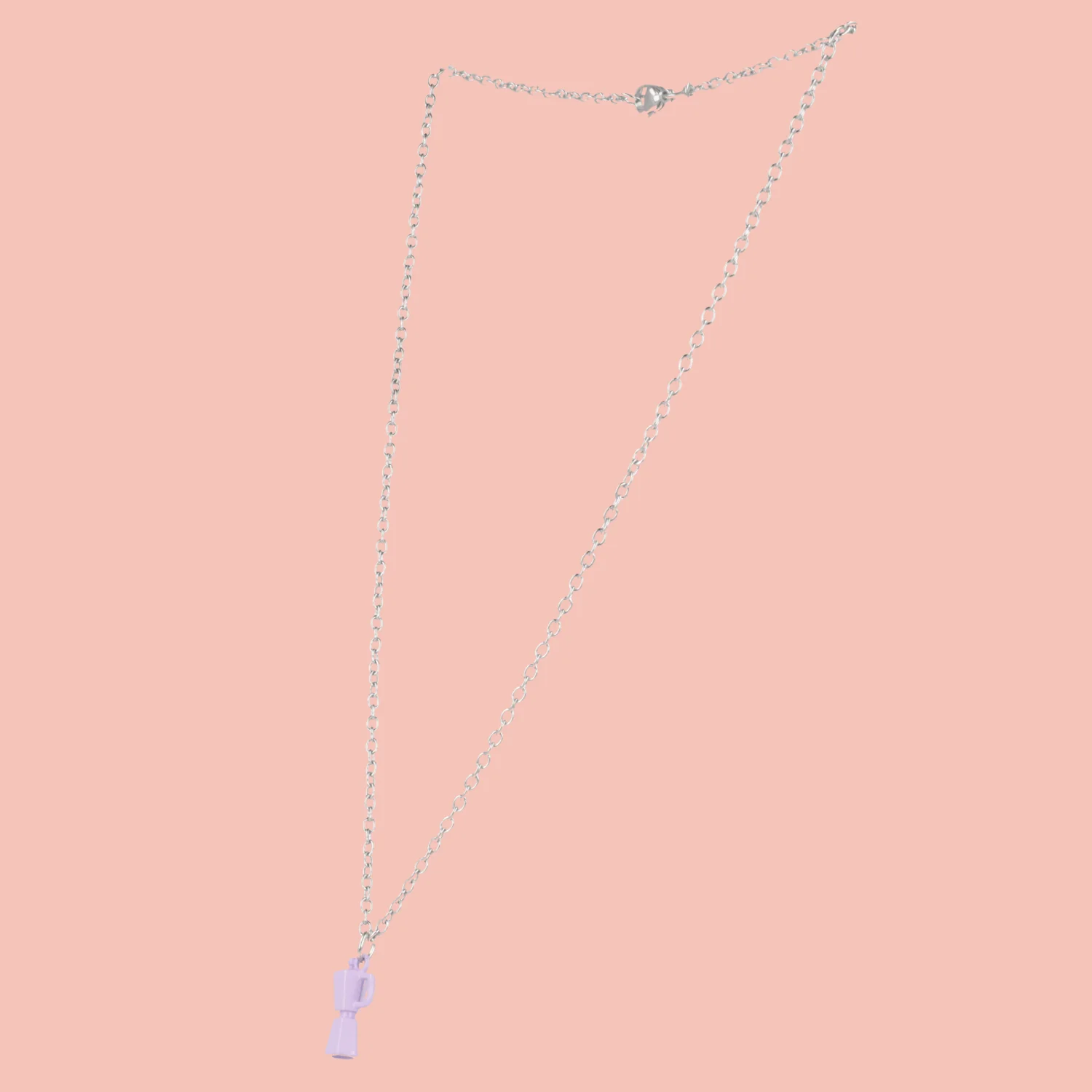 Lilac Coffee Pot Necklace - Image 2