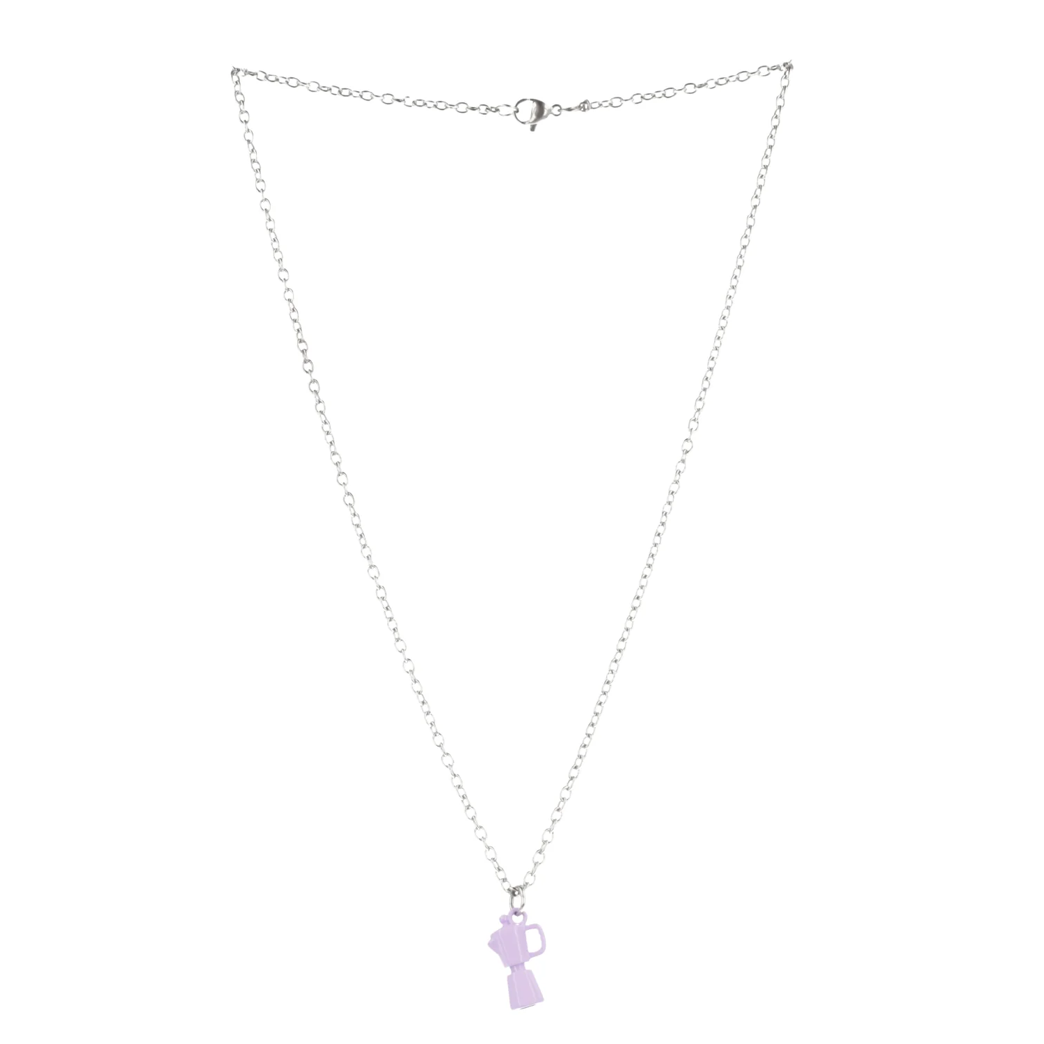 Lilac Coffee Pot Necklace - Image 5