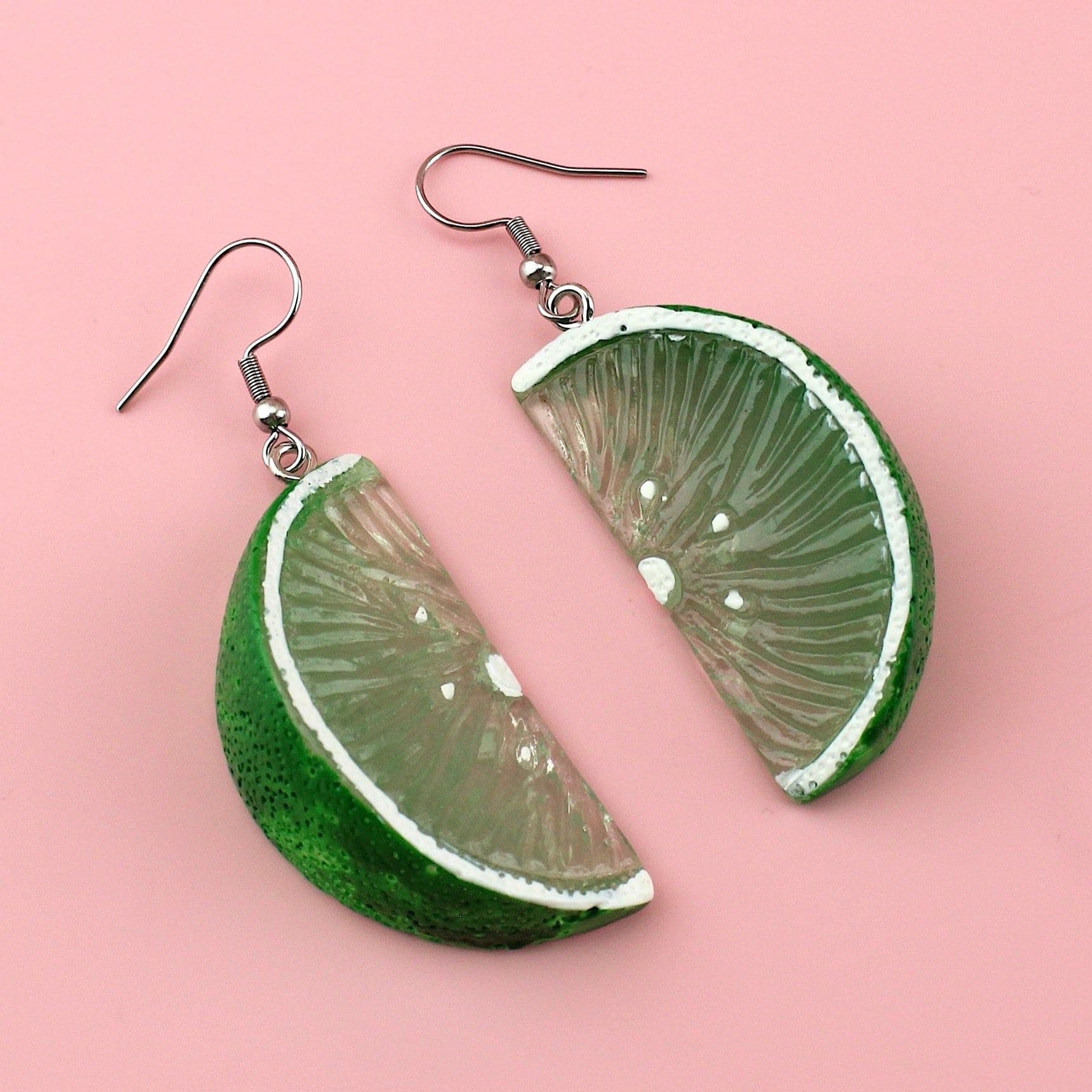 Lime of Your Life Earrings - Image 3