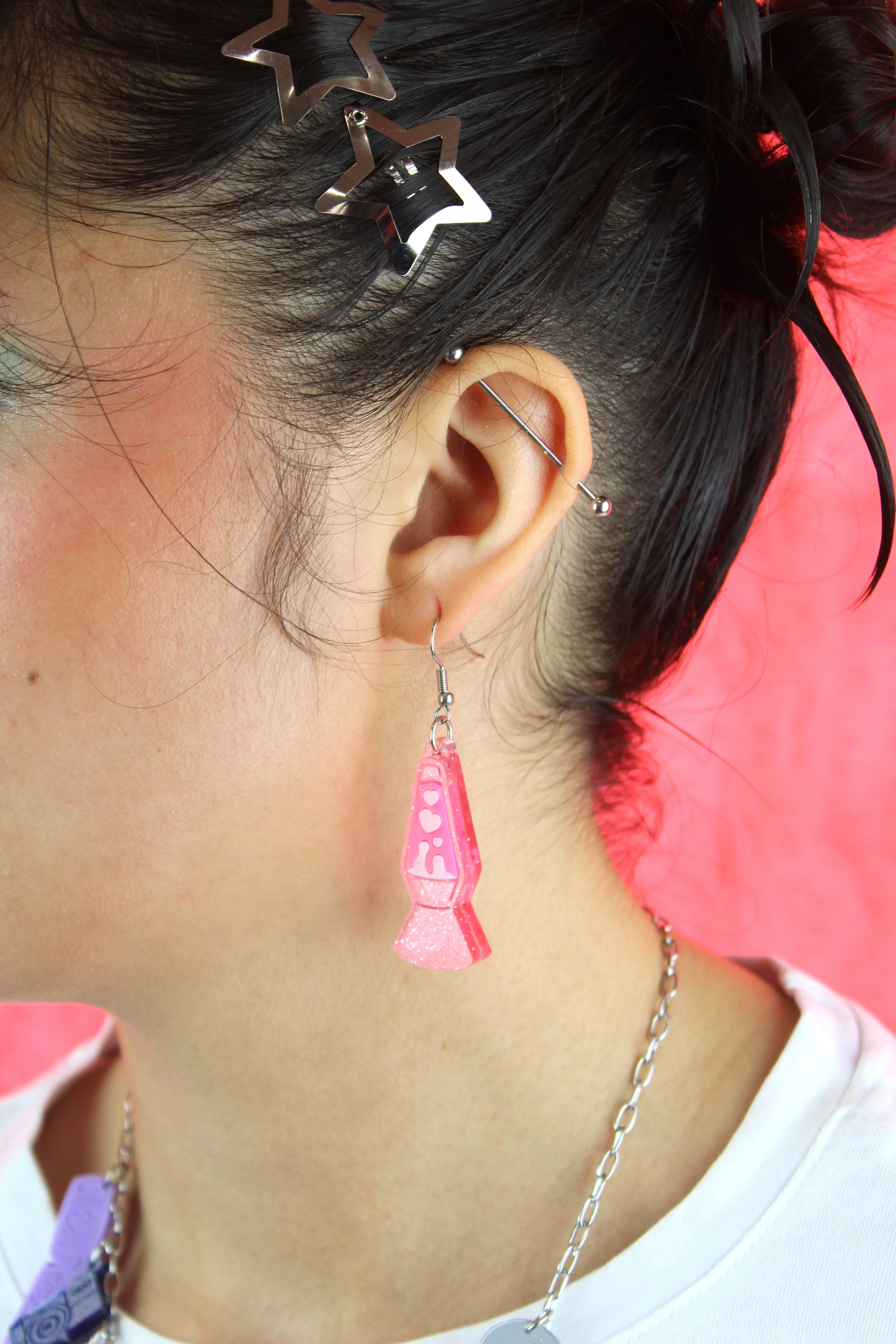 Live, Laugh, Lava Lamp Earrings - Image 2