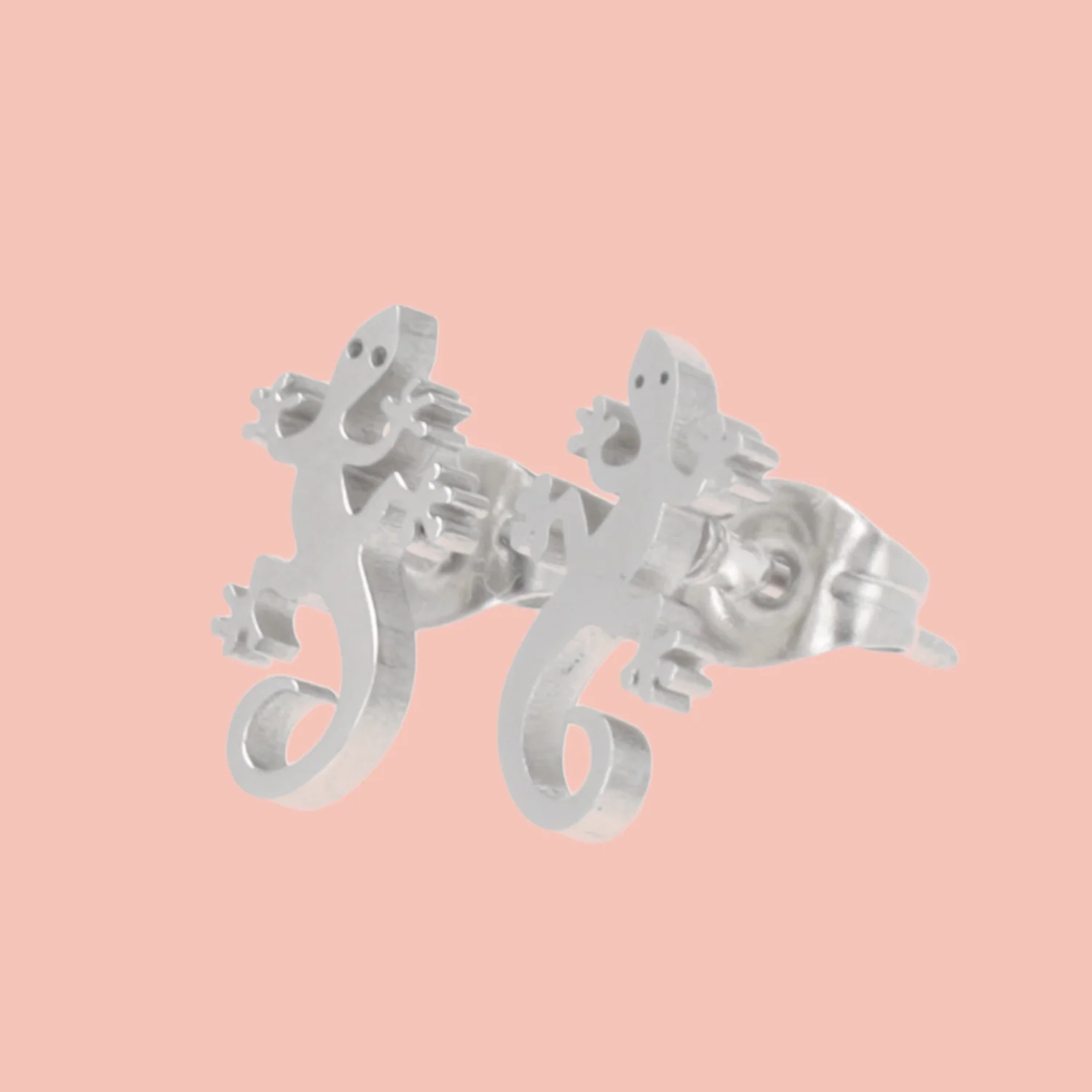 Lizard Stud Earrings - Image 2