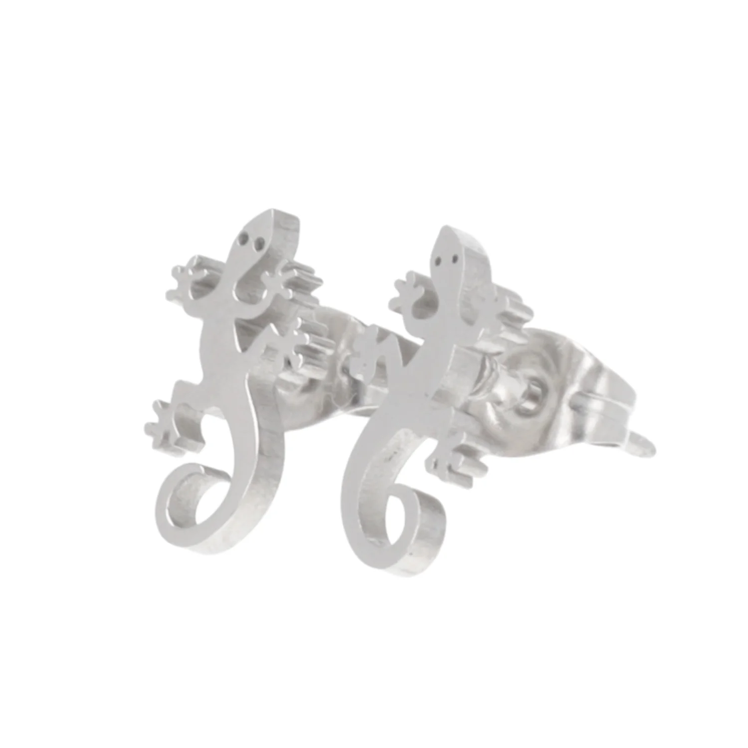 Lizard Stud Earrings - Image 4