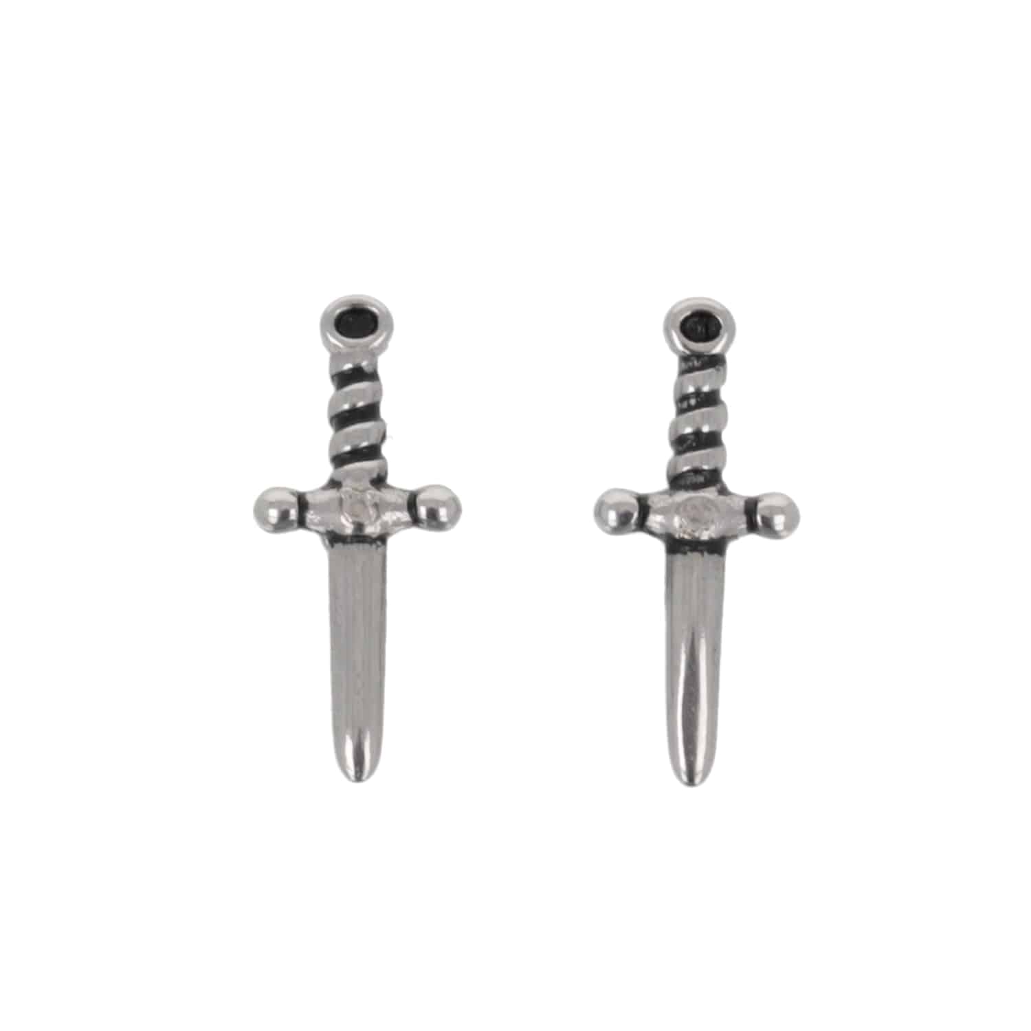 Looking Sharp Dagger Stud Earrings - Image 5