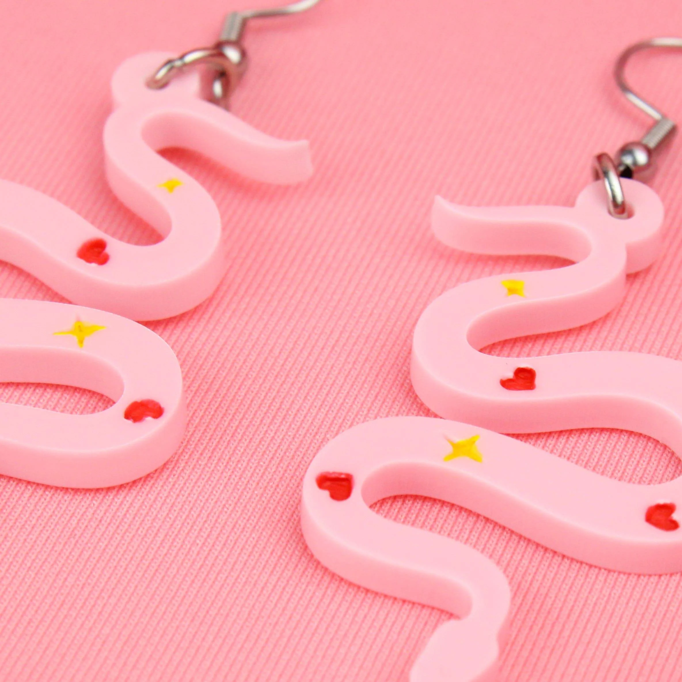 Love And Good Fortune Snake Earrings - Image 7