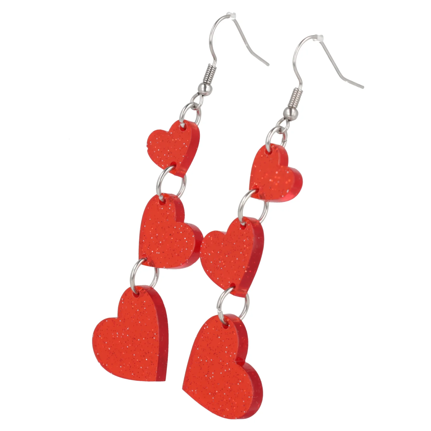 Love Is In The Air Earrings - Red - Image 8