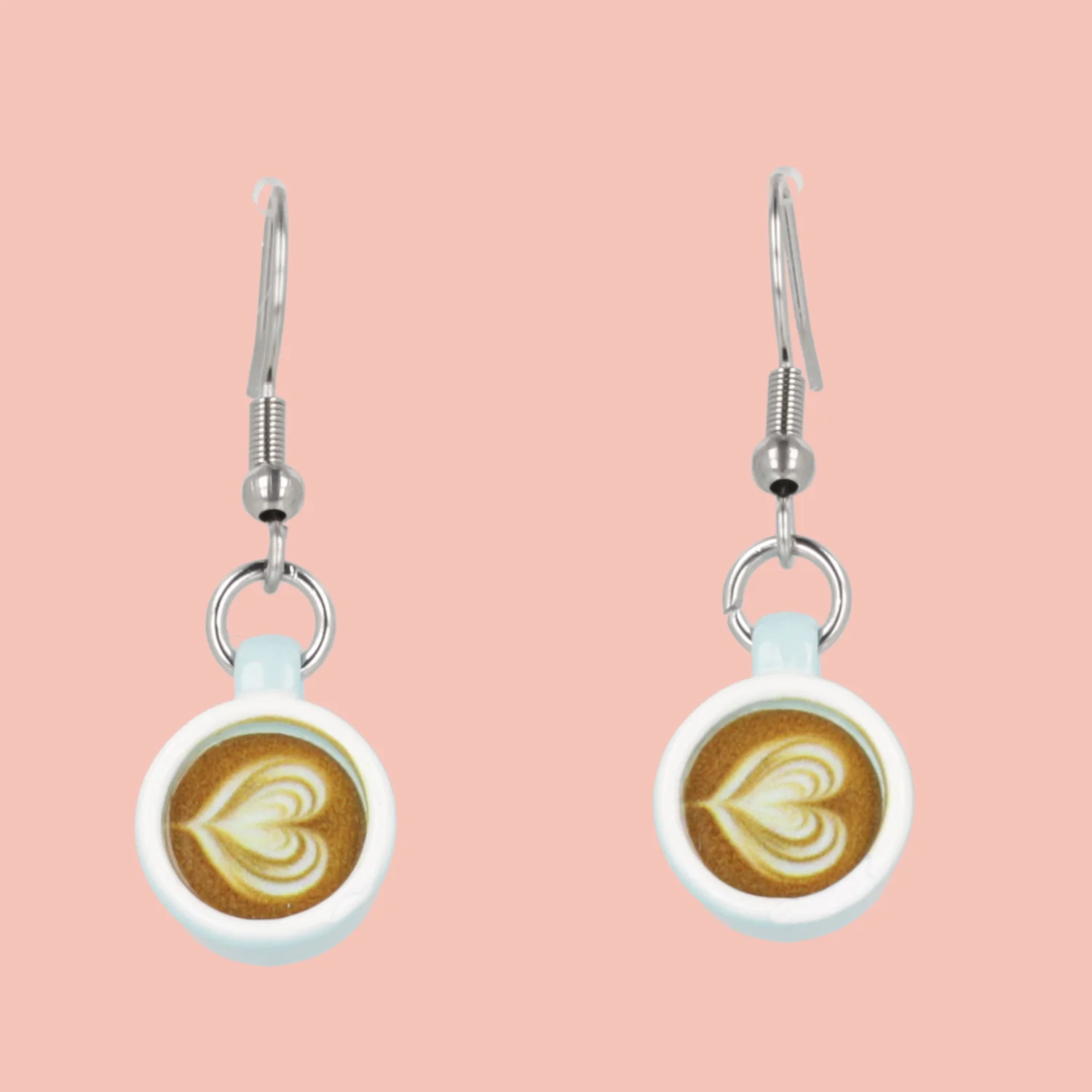 Love You A Latte Earrings - Image 2