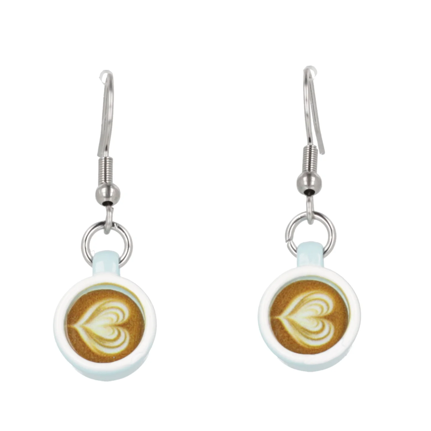 Love You A Latte Earrings - Image 4
