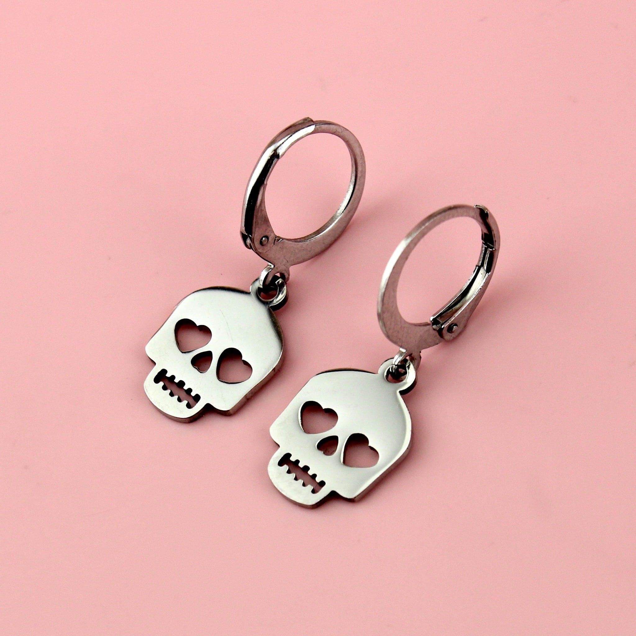 Lovely Bones Skull Earrings - Image 3