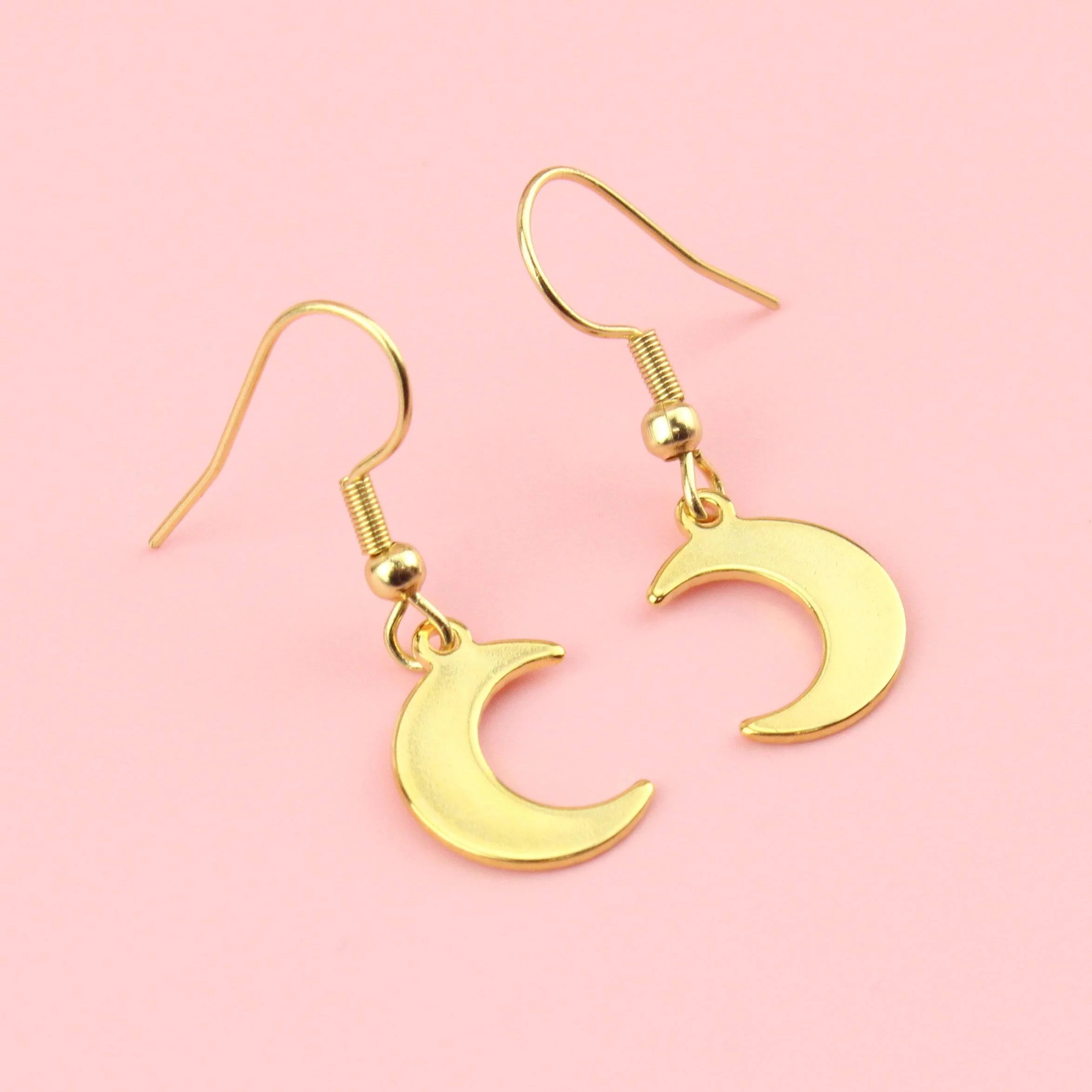 Luna Moon Earrings (Gold Plated) - Image 3