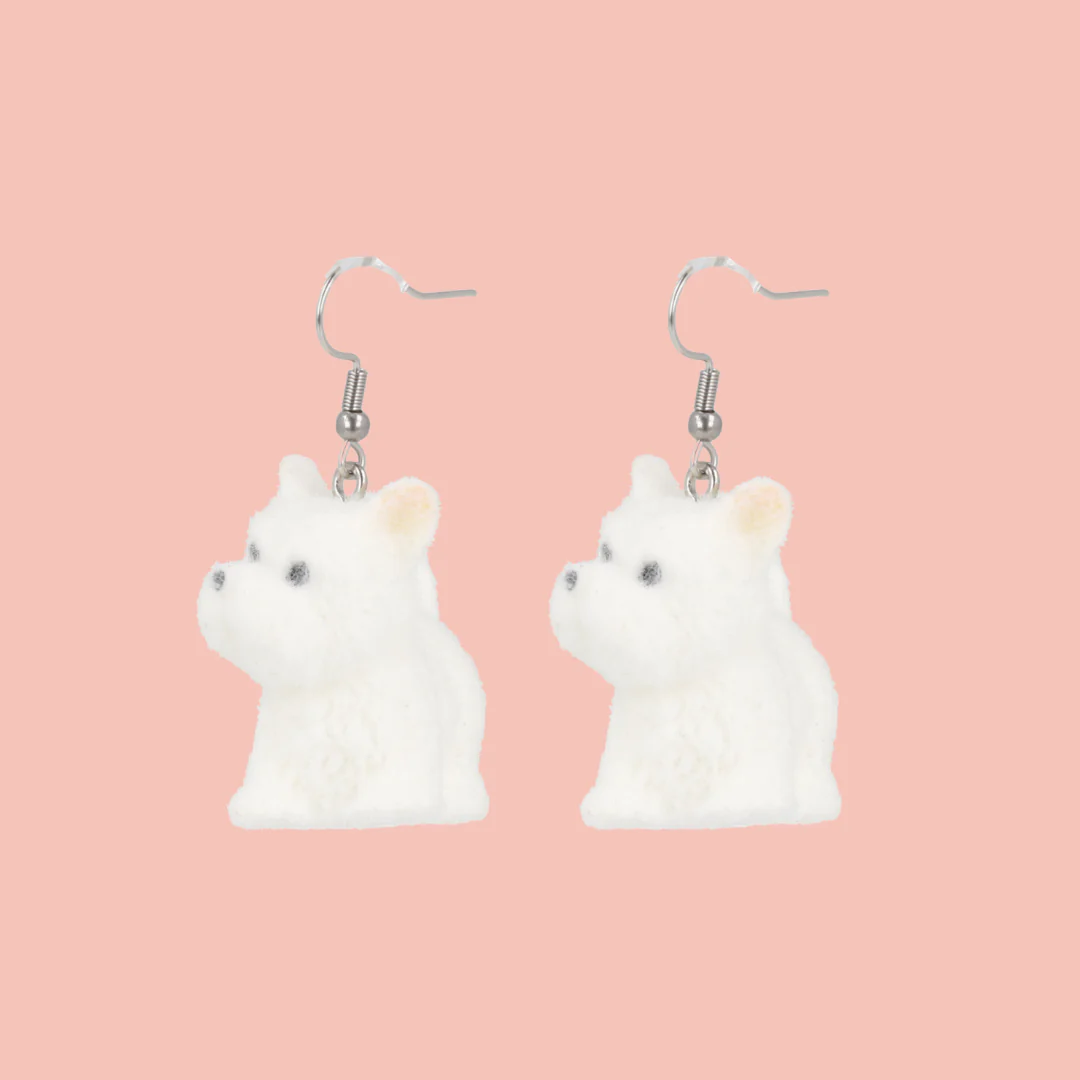 Mable The Westie Earrings - Image 3