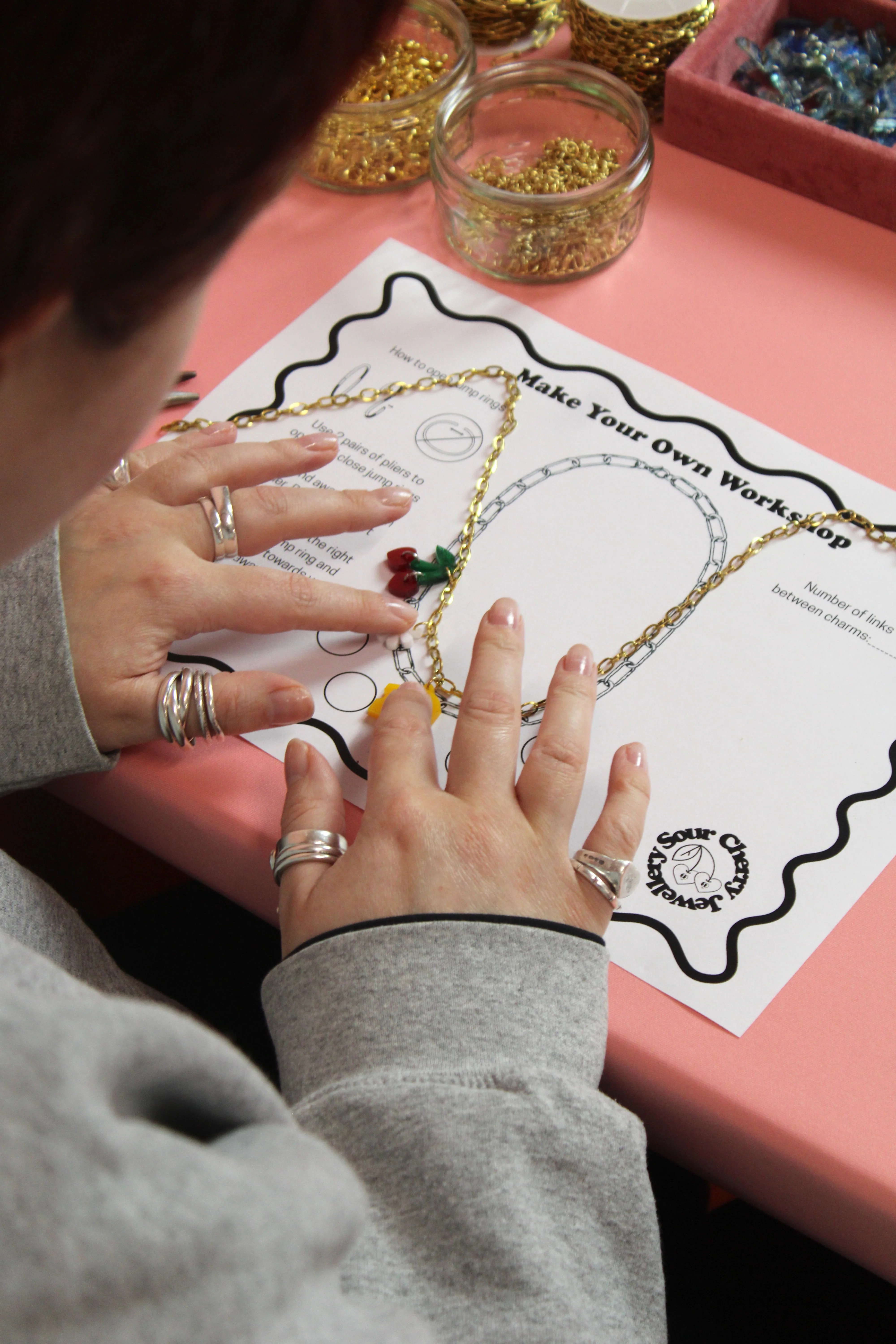 Make Your Own Charm Necklace Workshop. Leeds. 7th May 2026-Ticket - Image 11