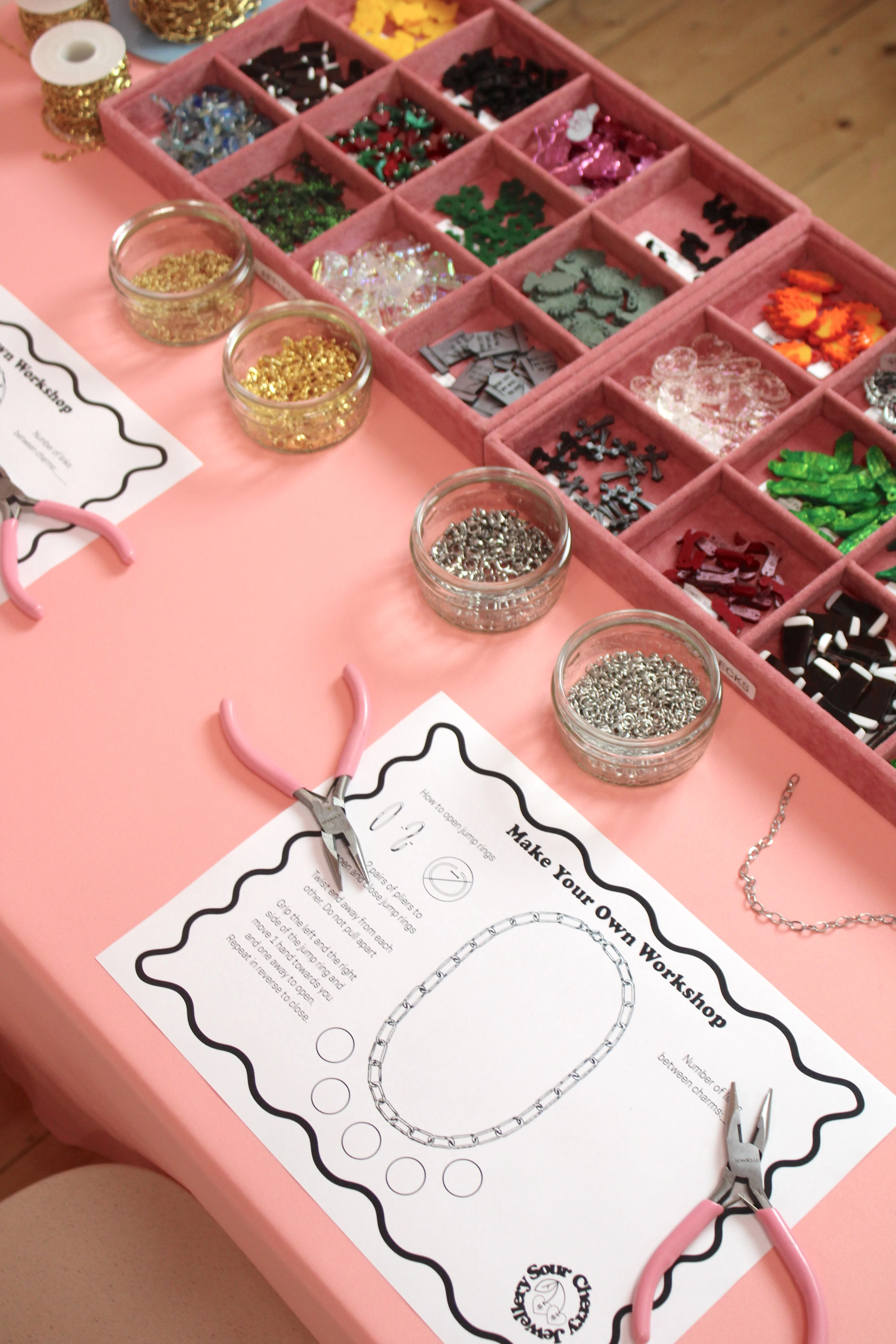 Make Your Own Charm Necklace Workshop. Leeds. 7th May 2026-Ticket - Image 2