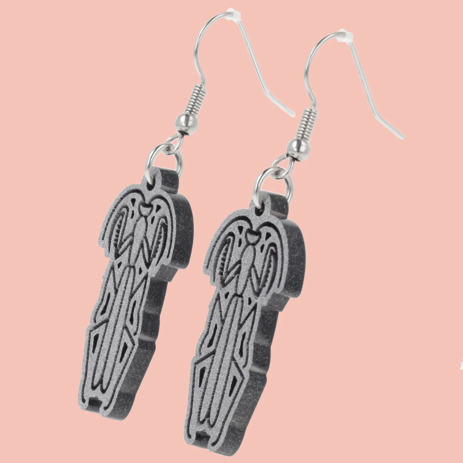 Maneater Praying Mantis Earrings - Image 3