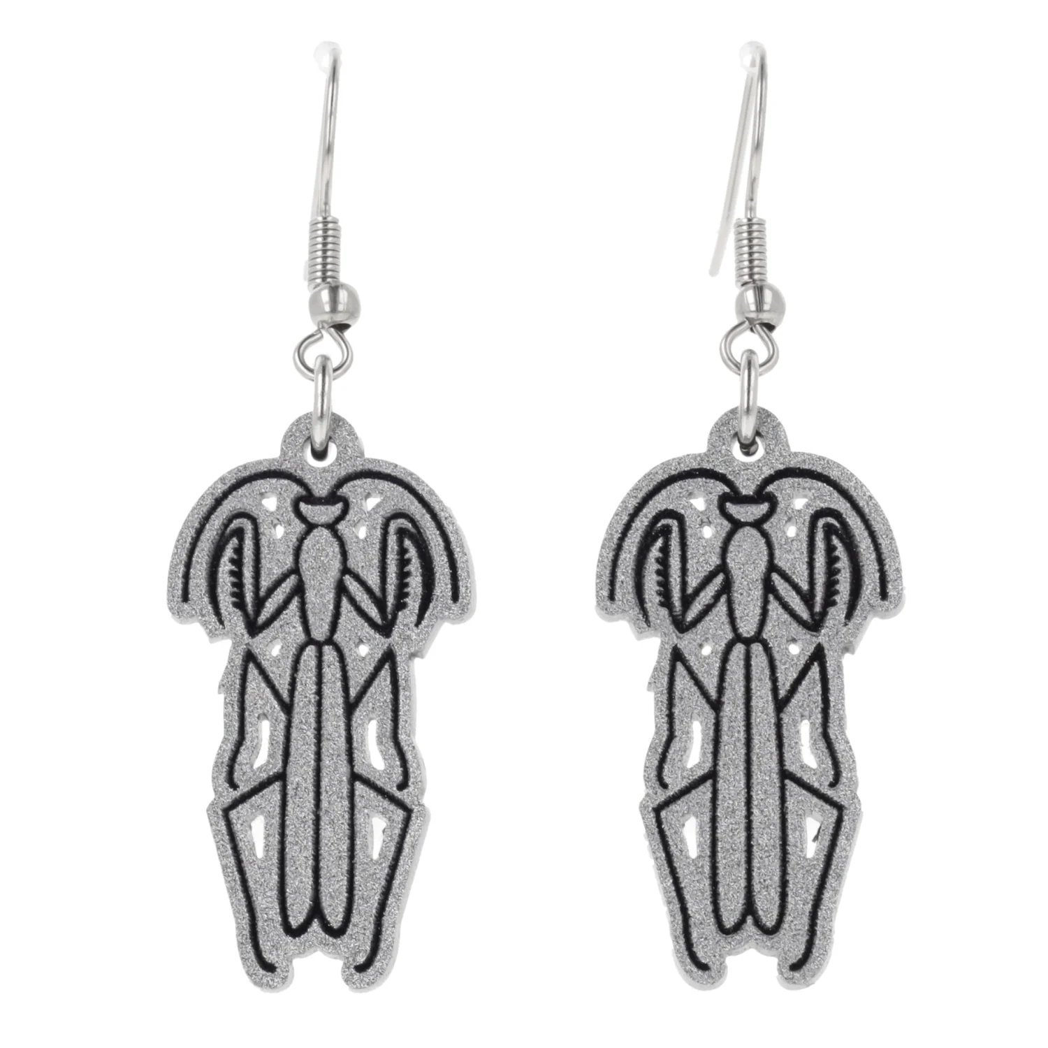 Maneater Praying Mantis Earrings - Image 5
