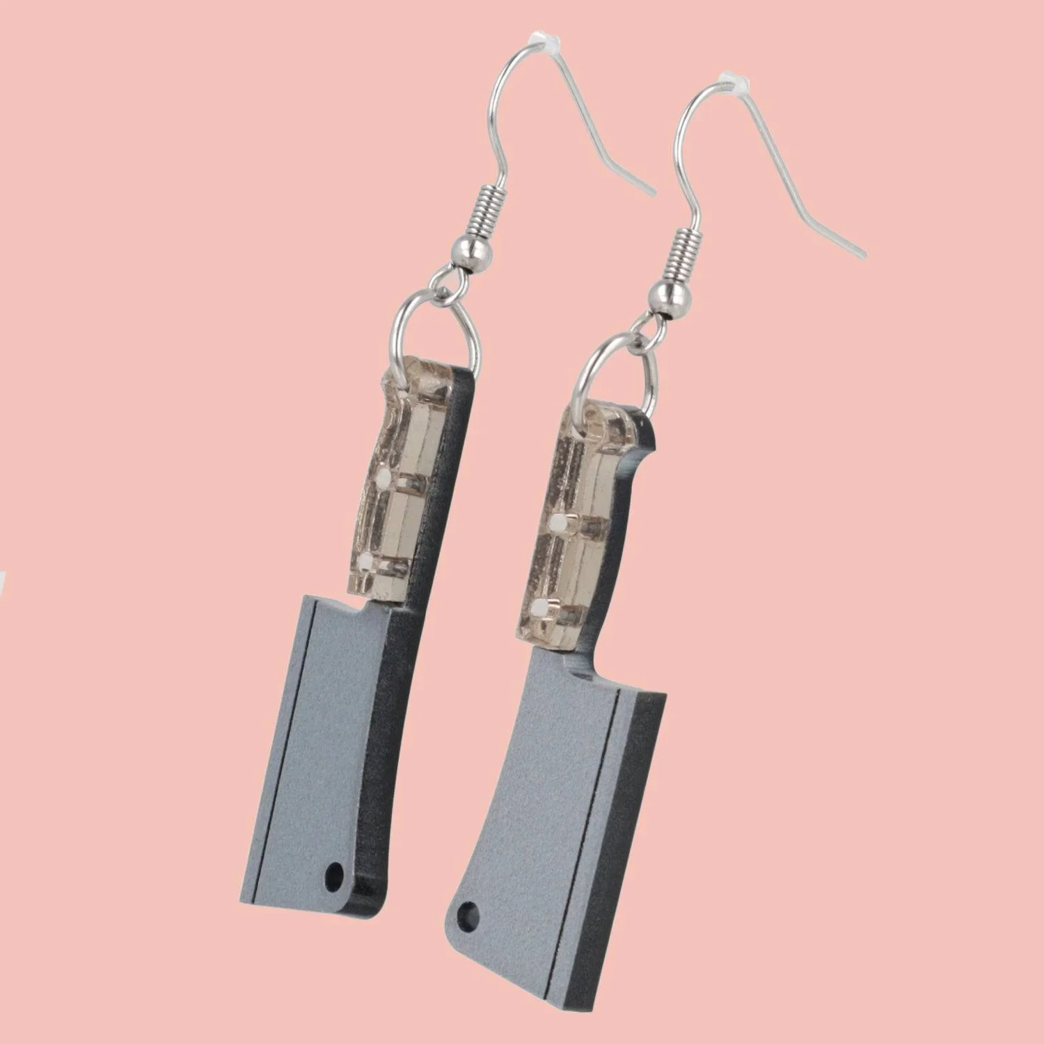 Meat Cleaver Earrings - Image 3