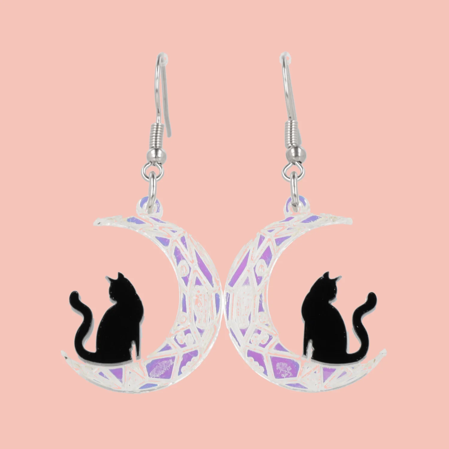 Meow Moon Earrings