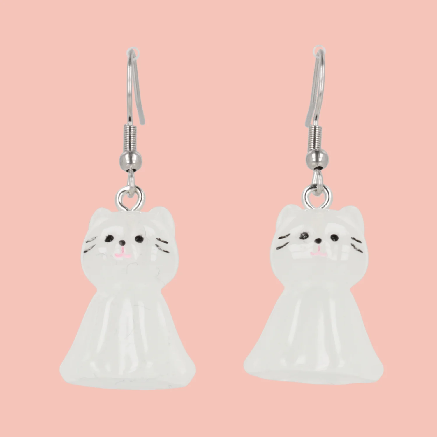 Meowst Haunted Cat Earrings