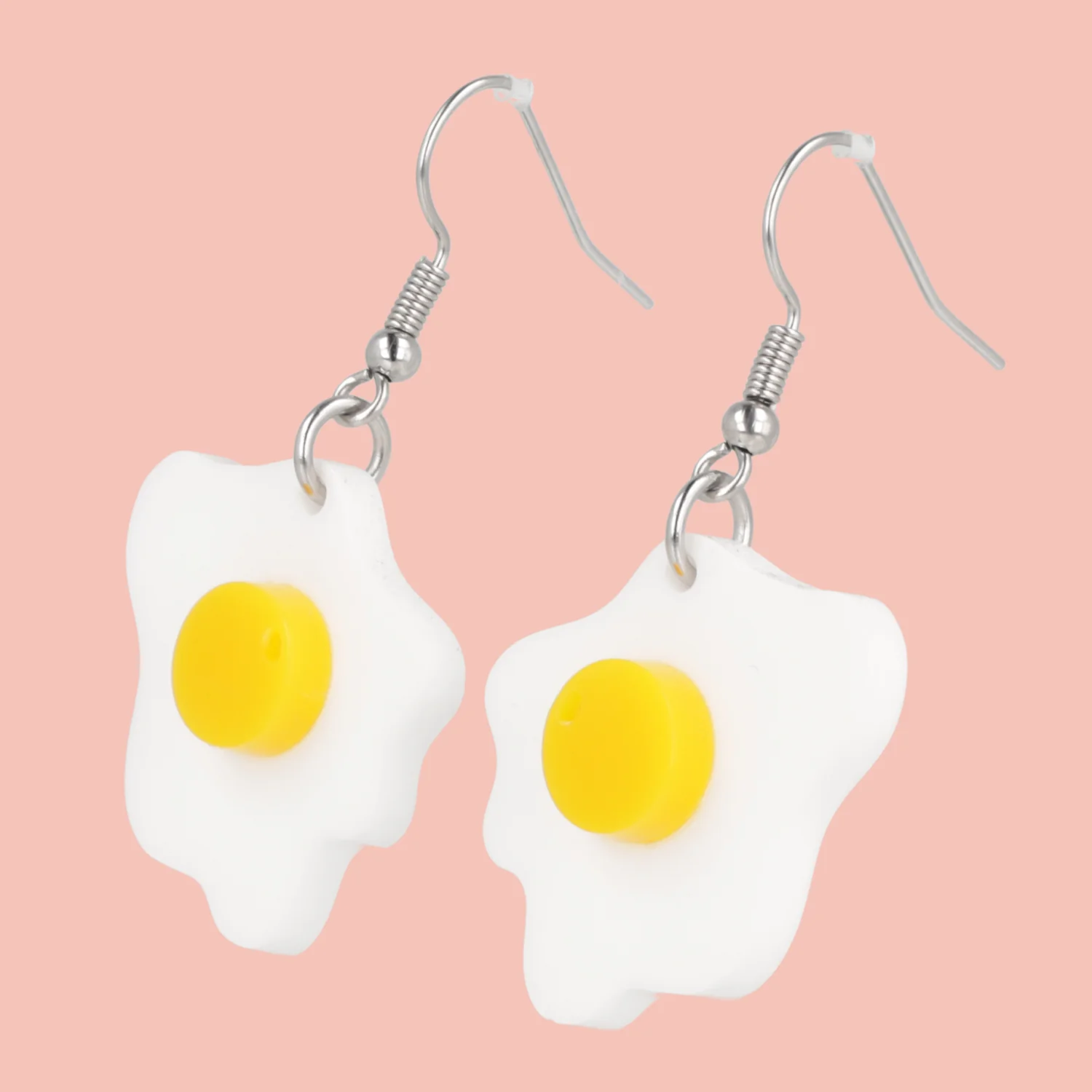 Mini Fried Egg Earrings - Image 4