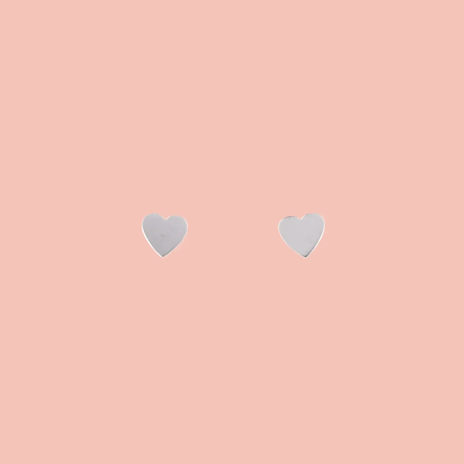 Mini Heart Stud Earrings