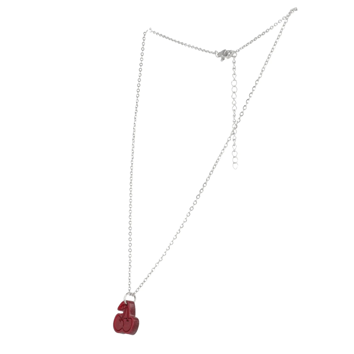 Mini Red Cherry Necklace - Image 9