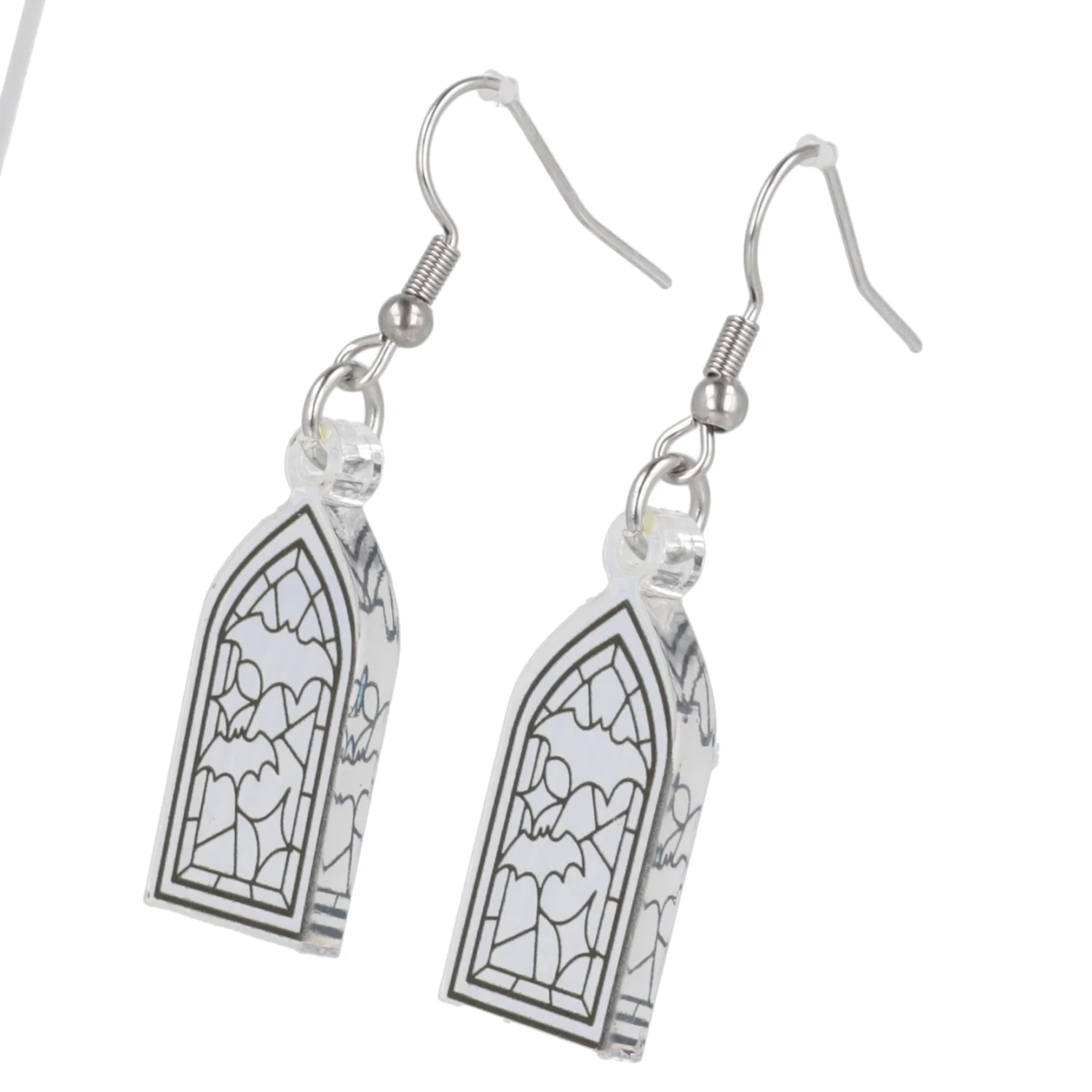 Mini Stained Glass Earrings - Image 4