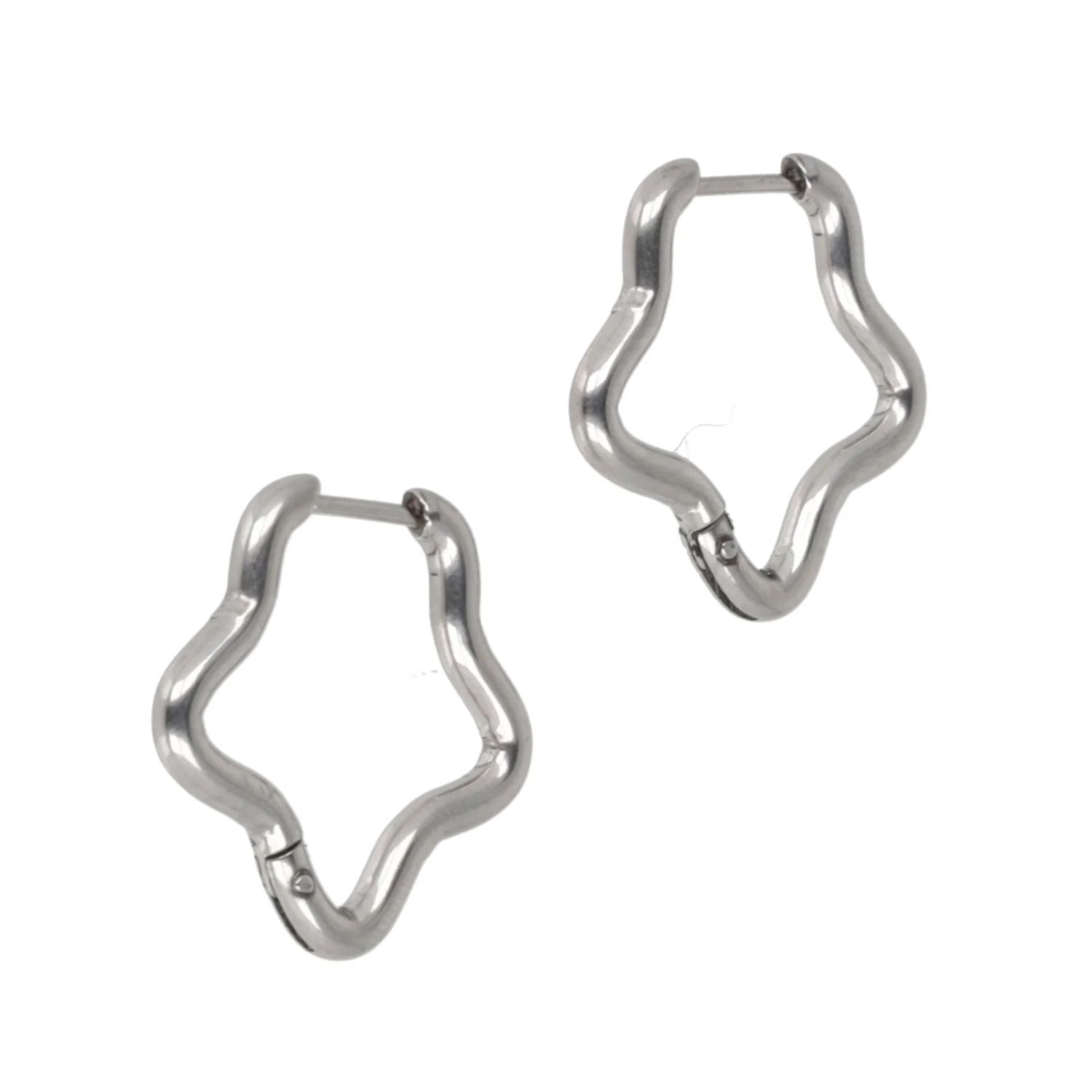 Mini Star Hoop Earrings - Image 5