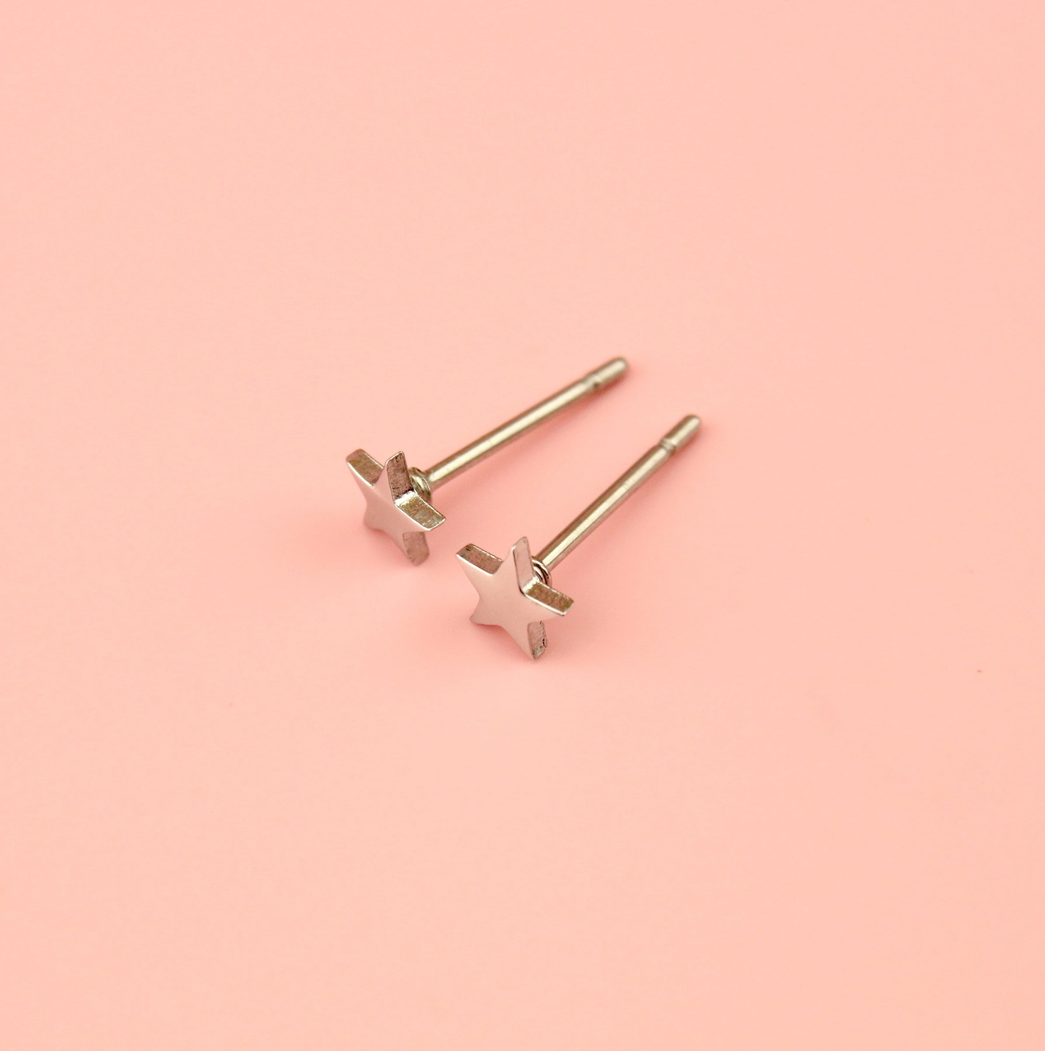 Mini Star Stud Earrings - Image 4