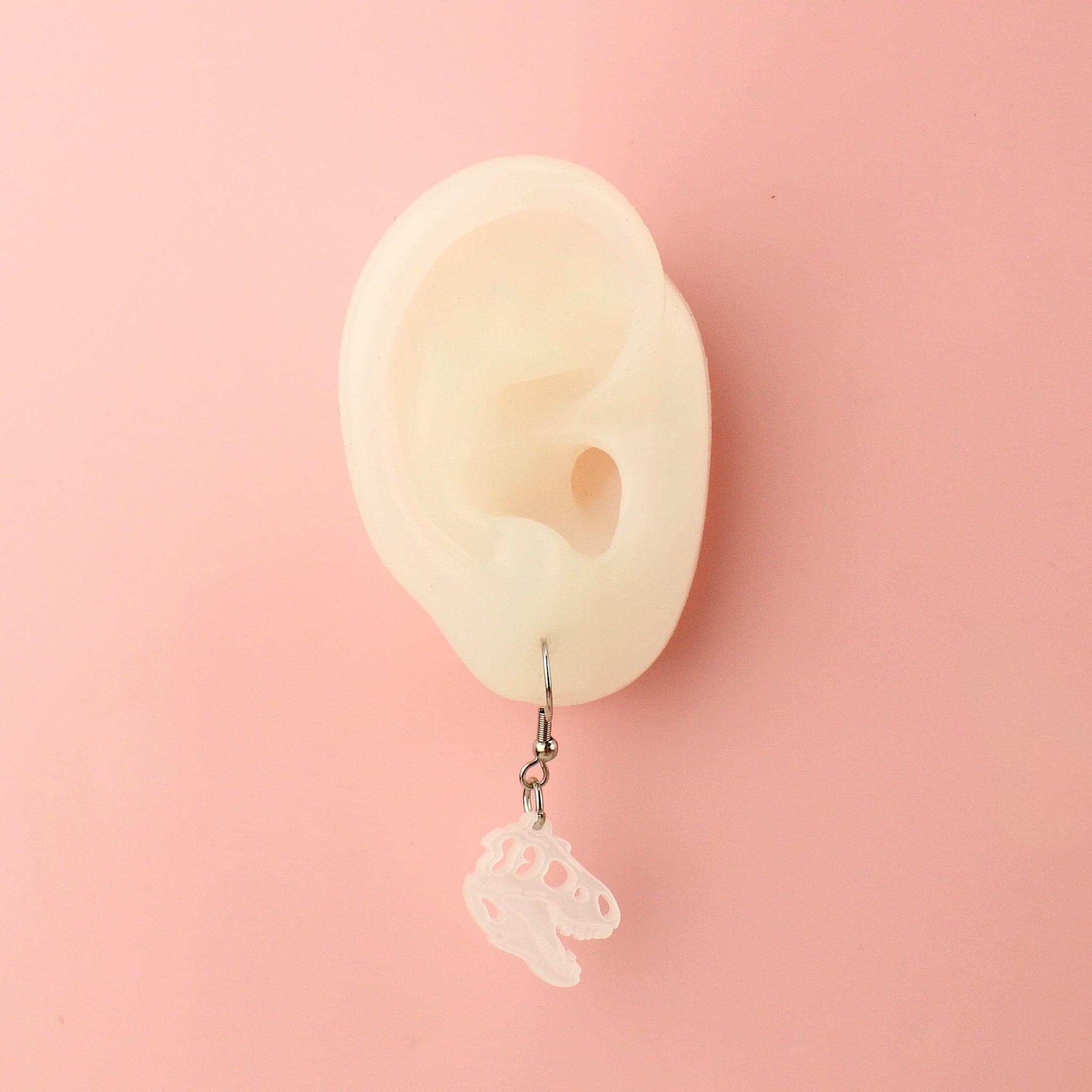 Mini T-Rex Skull Earrings - Image 6