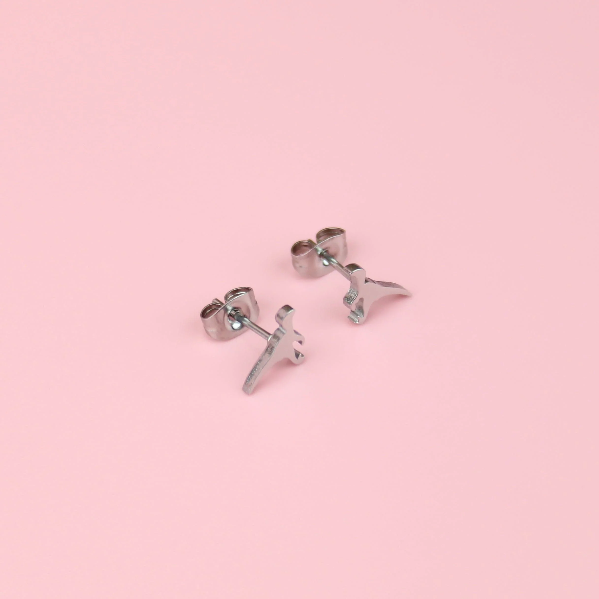 Mini Velociraptor Stud Earrings - Image 5
