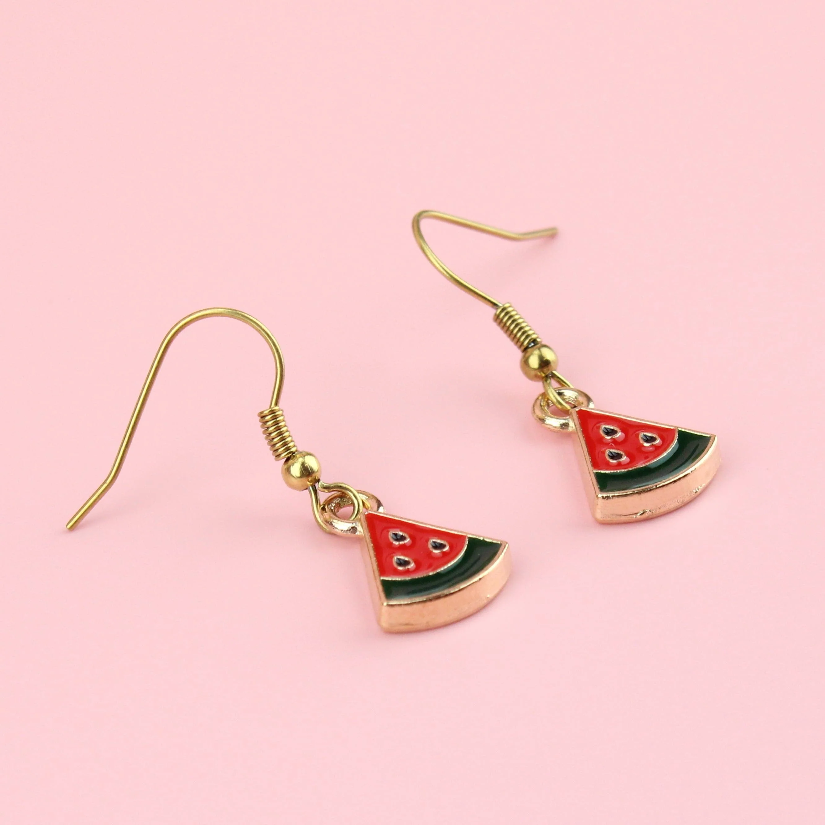 Mini Watermelon Earrings - Image 2