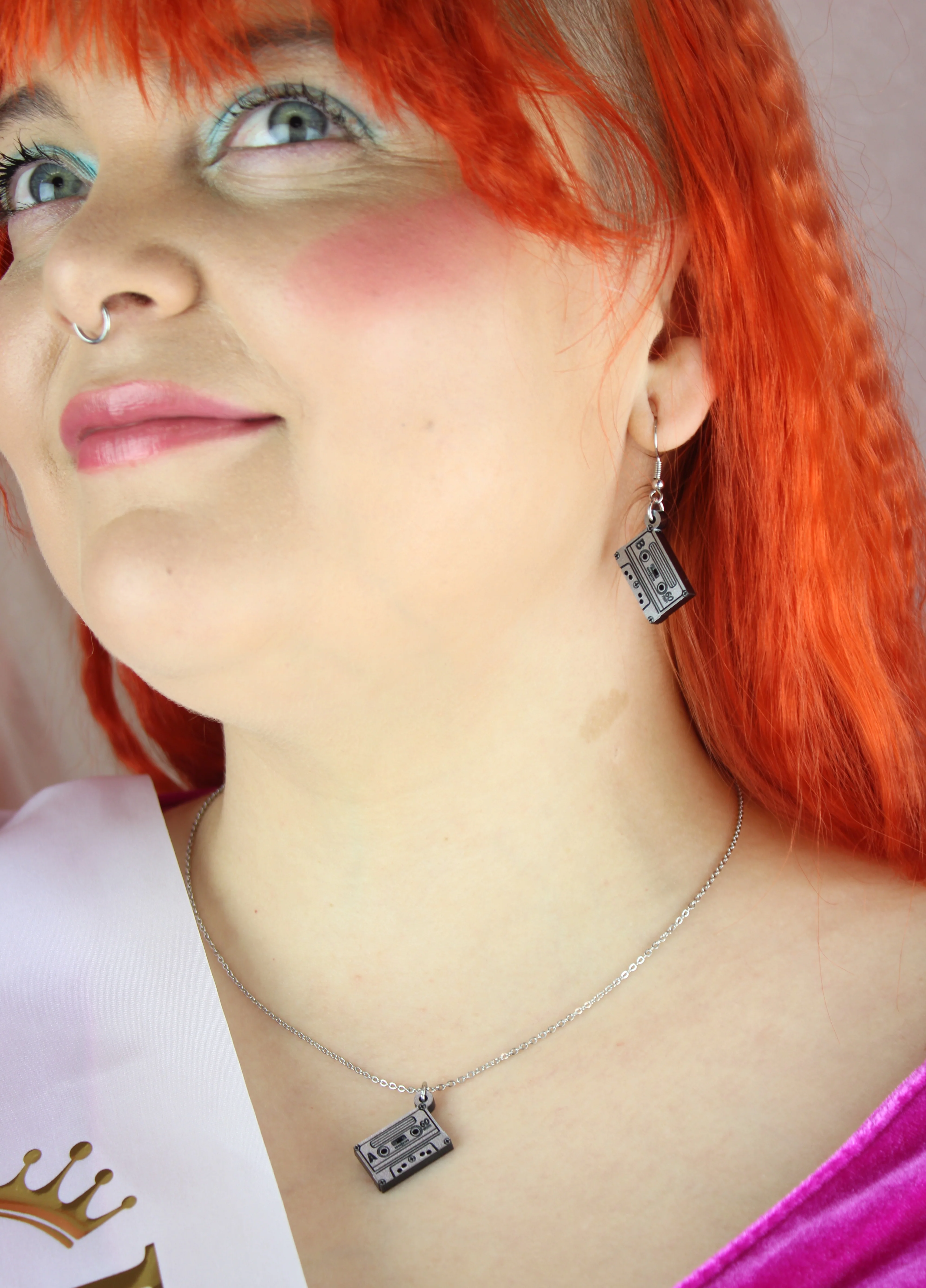 Mix It Up Tape Necklace - Image 4