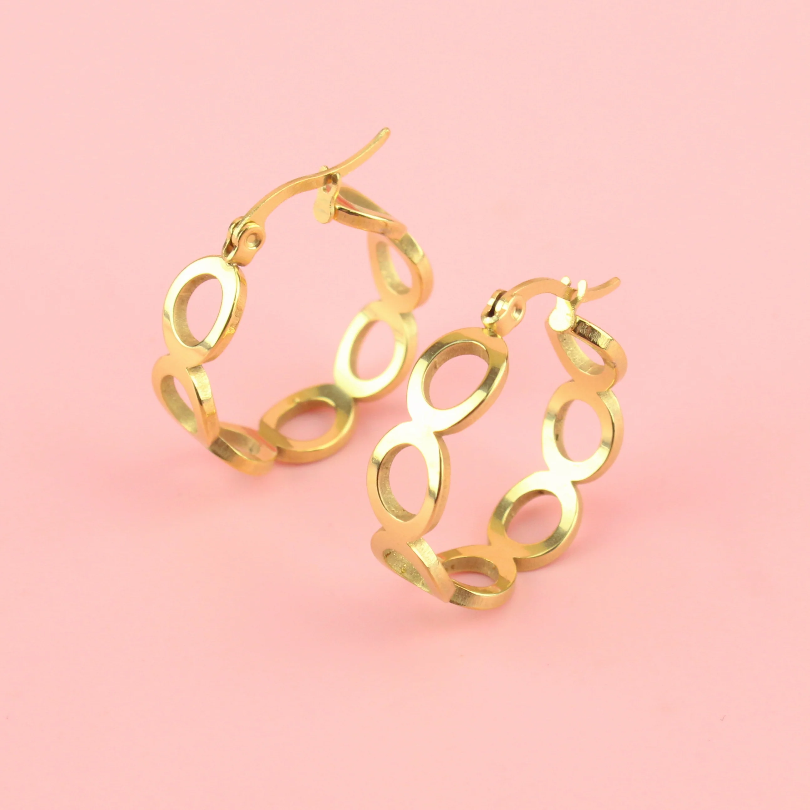 Mod Hoops (Gold Plated) - Image 4